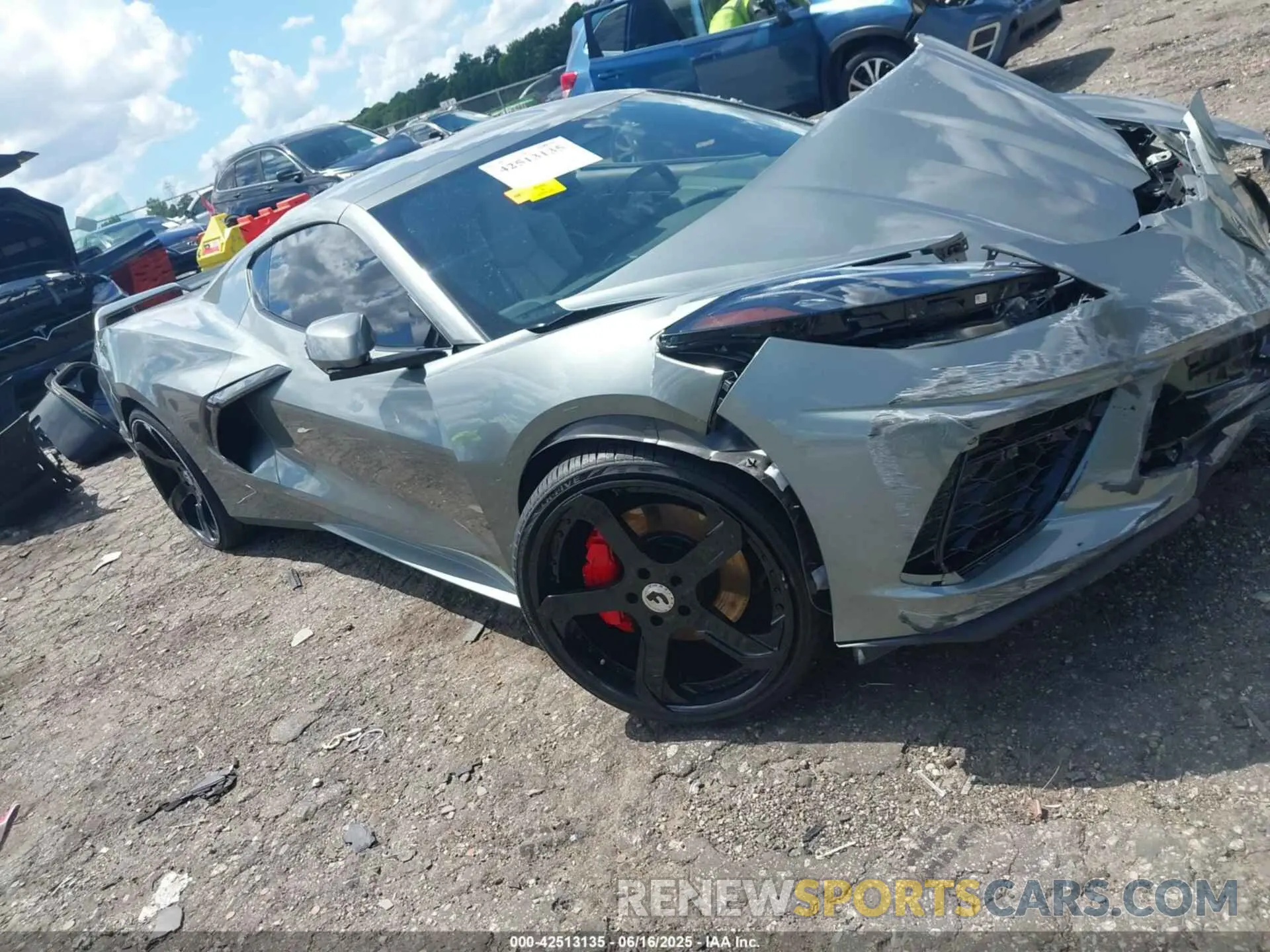 1 Photograph of a damaged car 1G1YA2D47R5116877 CHEVROLET CORVETTE STINGRAY 2024