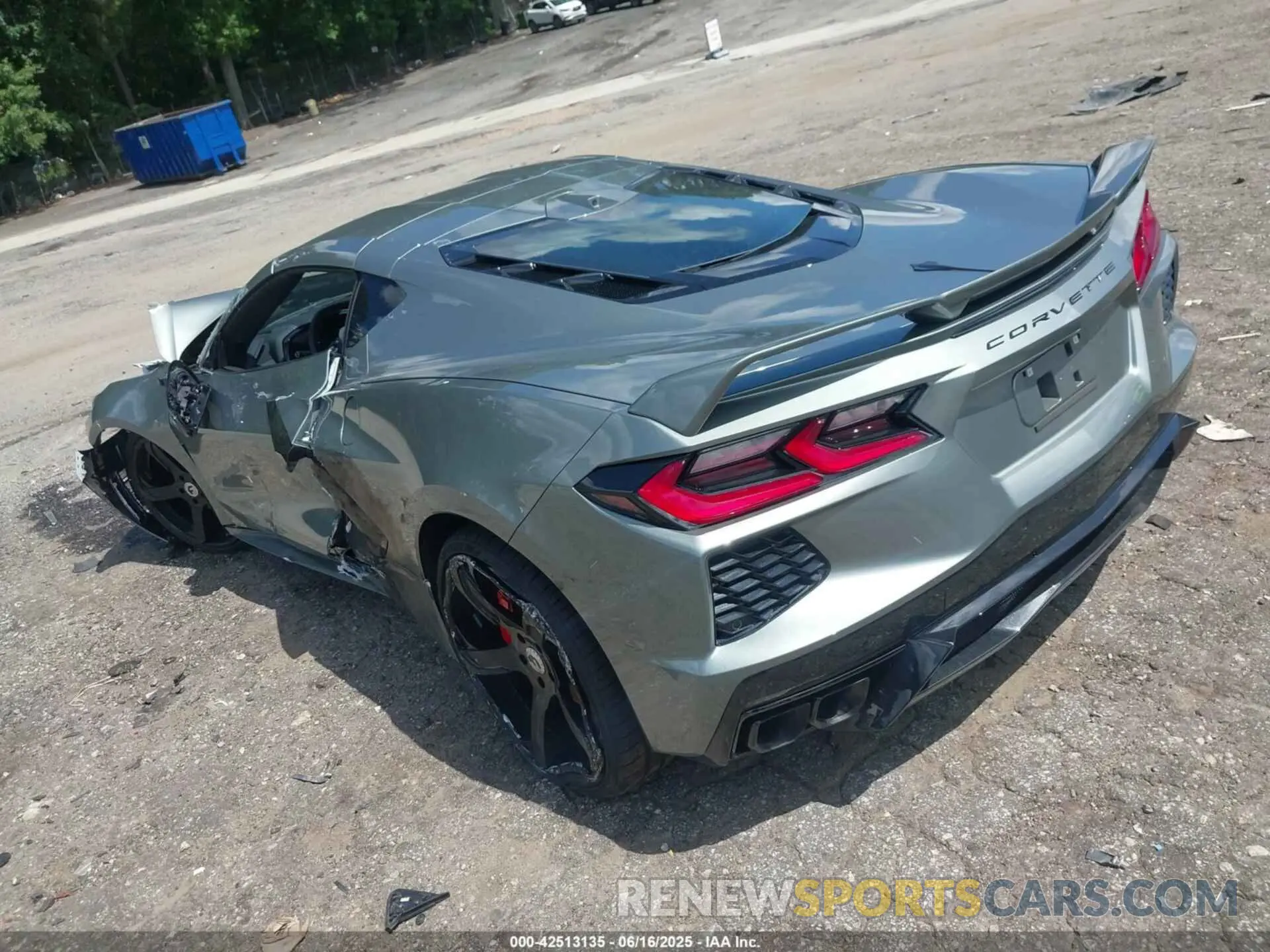 3 Photograph of a damaged car 1G1YA2D47R5116877 CHEVROLET CORVETTE STINGRAY 2024