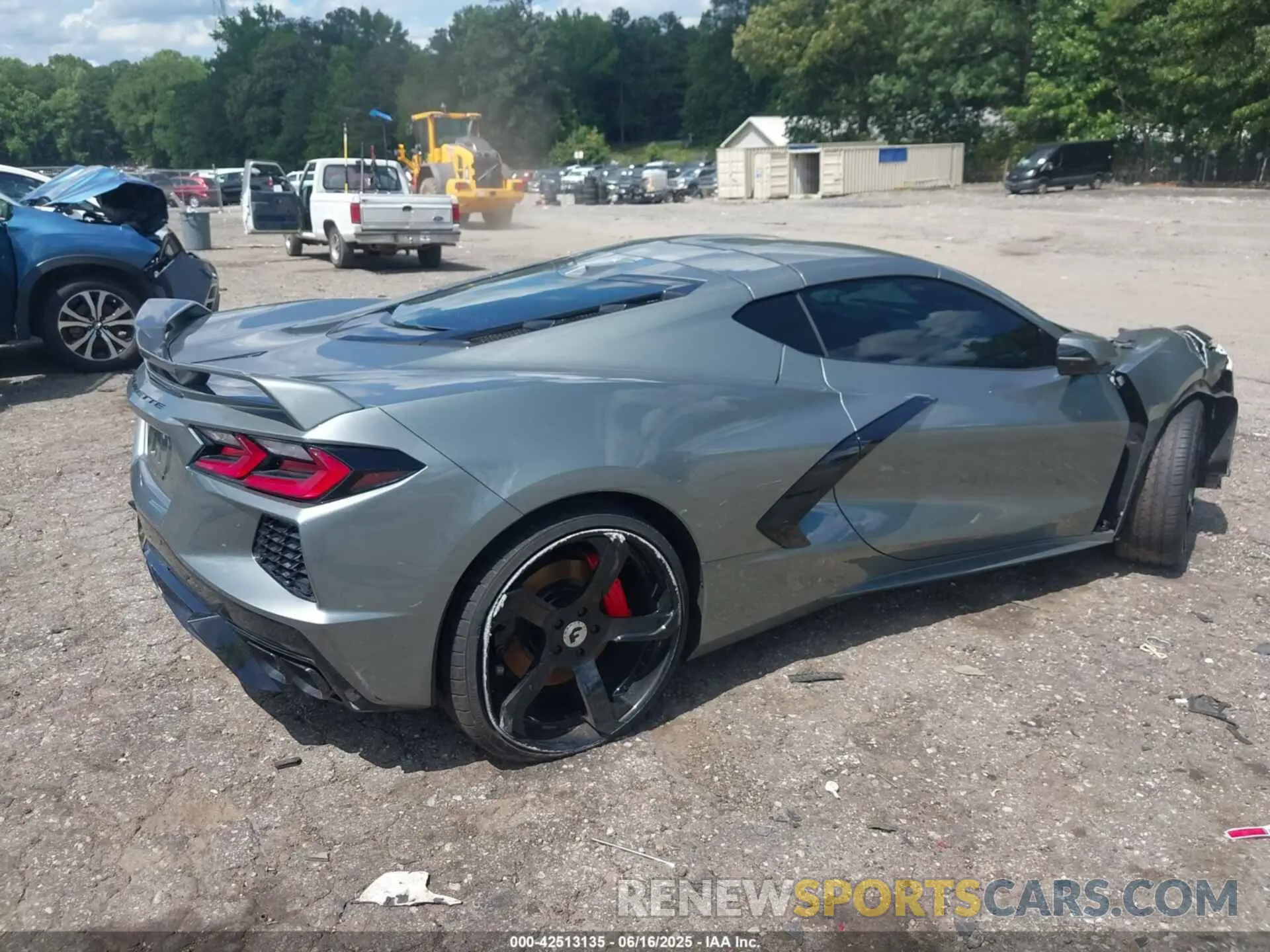 4 Photograph of a damaged car 1G1YA2D47R5116877 CHEVROLET CORVETTE STINGRAY 2024