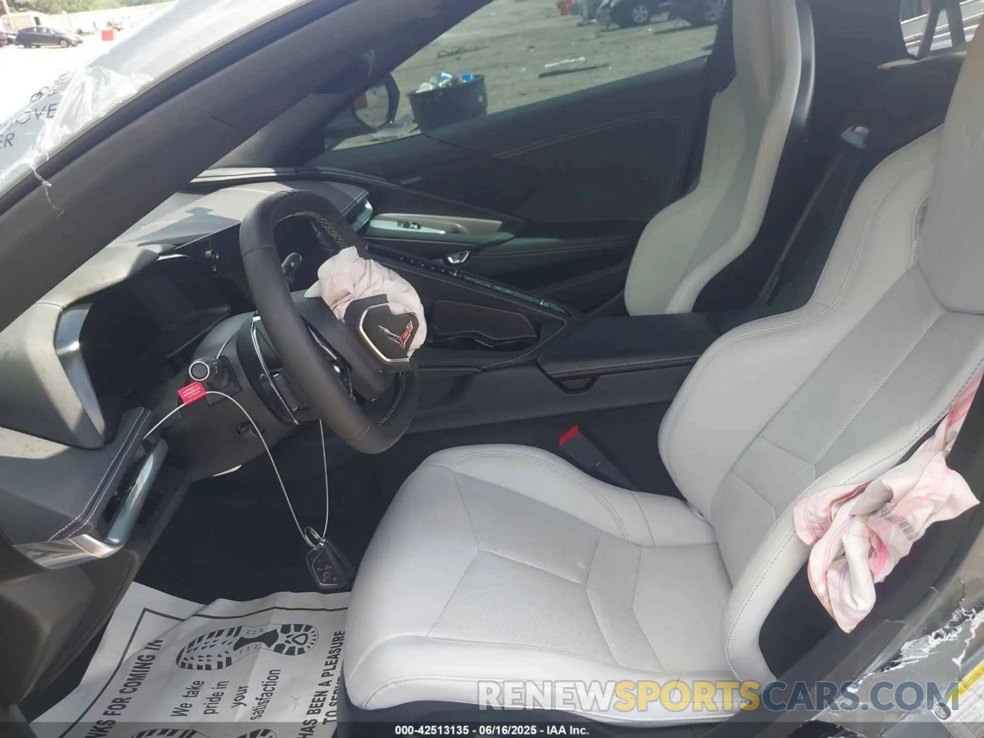 8 Photograph of a damaged car 1G1YA2D47R5116877 CHEVROLET CORVETTE STINGRAY 2024