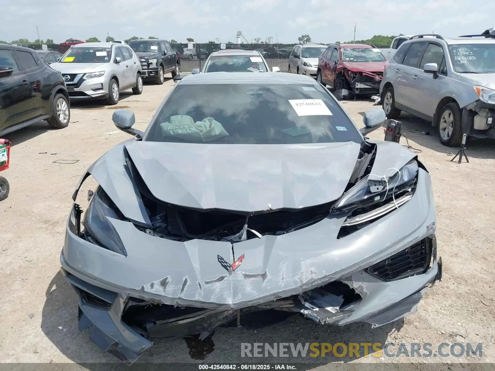 12 Photograph of a damaged car 1G1YA2D48R5116919 CHEVROLET CORVETTE STINGRAY 2024