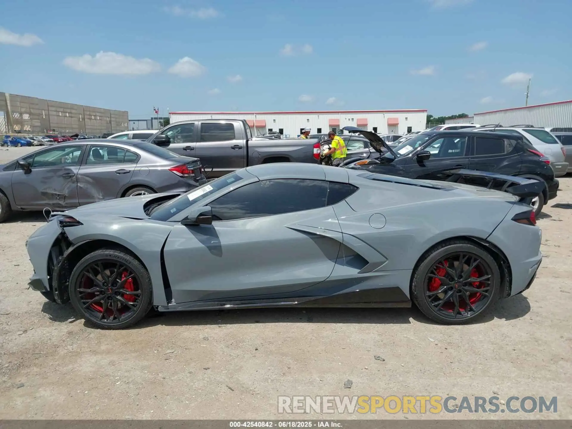 14 Photograph of a damaged car 1G1YA2D48R5116919 CHEVROLET CORVETTE STINGRAY 2024