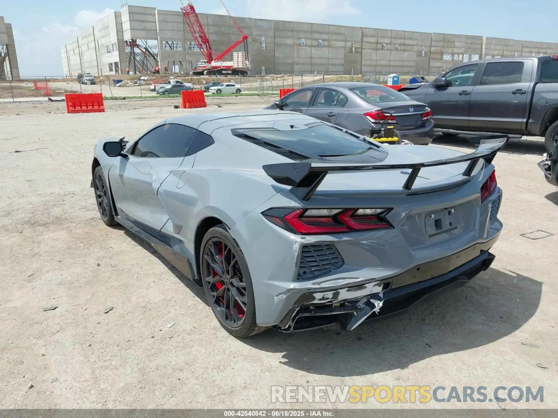 3 Photograph of a damaged car 1G1YA2D48R5116919 CHEVROLET CORVETTE STINGRAY 2024