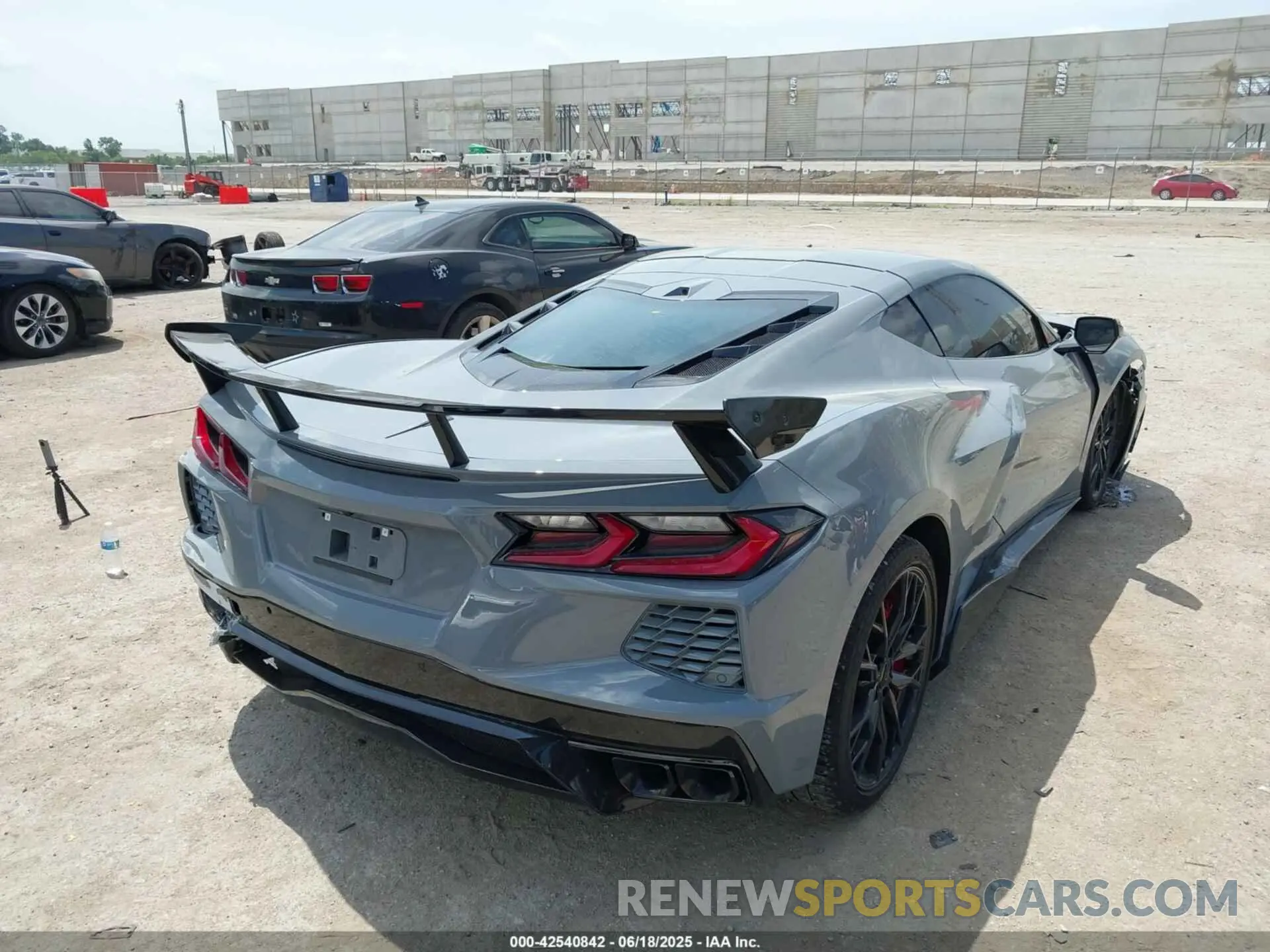4 Photograph of a damaged car 1G1YA2D48R5116919 CHEVROLET CORVETTE STINGRAY 2024