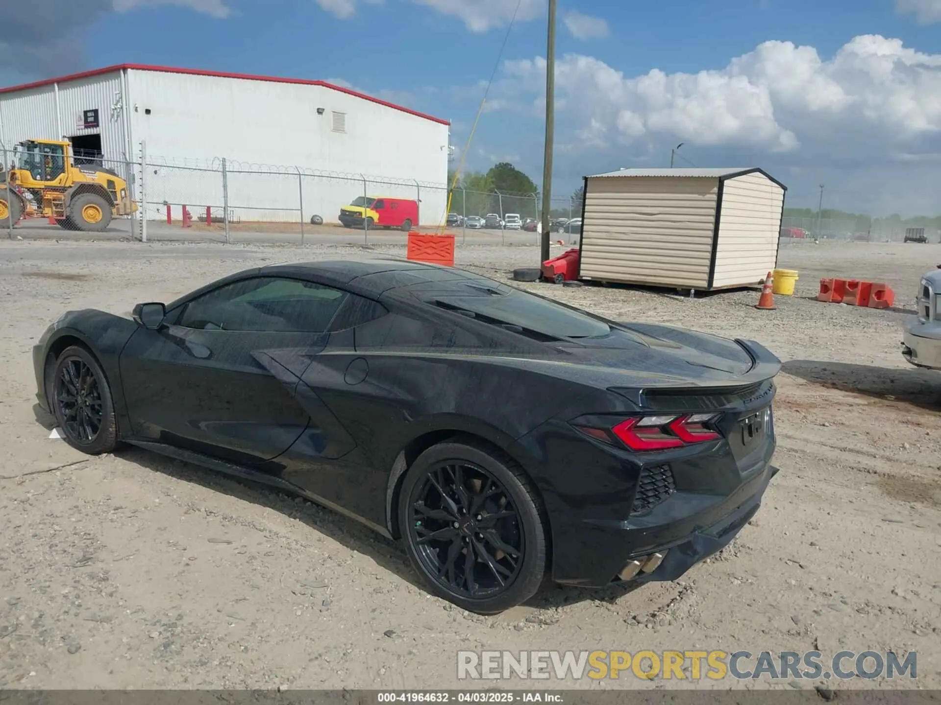 3 Photograph of a damaged car 1G1YA2D49R5105038 CHEVROLET CORVETTE STINGRAY 2024