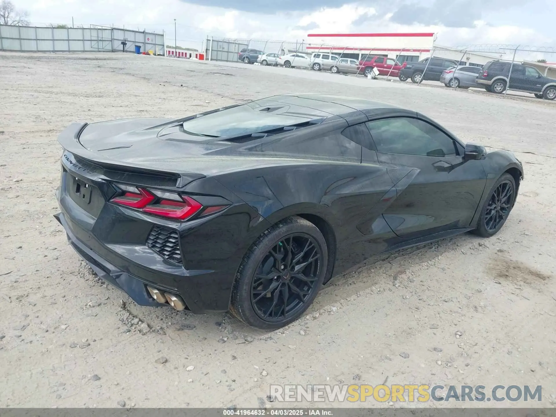 4 Photograph of a damaged car 1G1YA2D49R5105038 CHEVROLET CORVETTE STINGRAY 2024