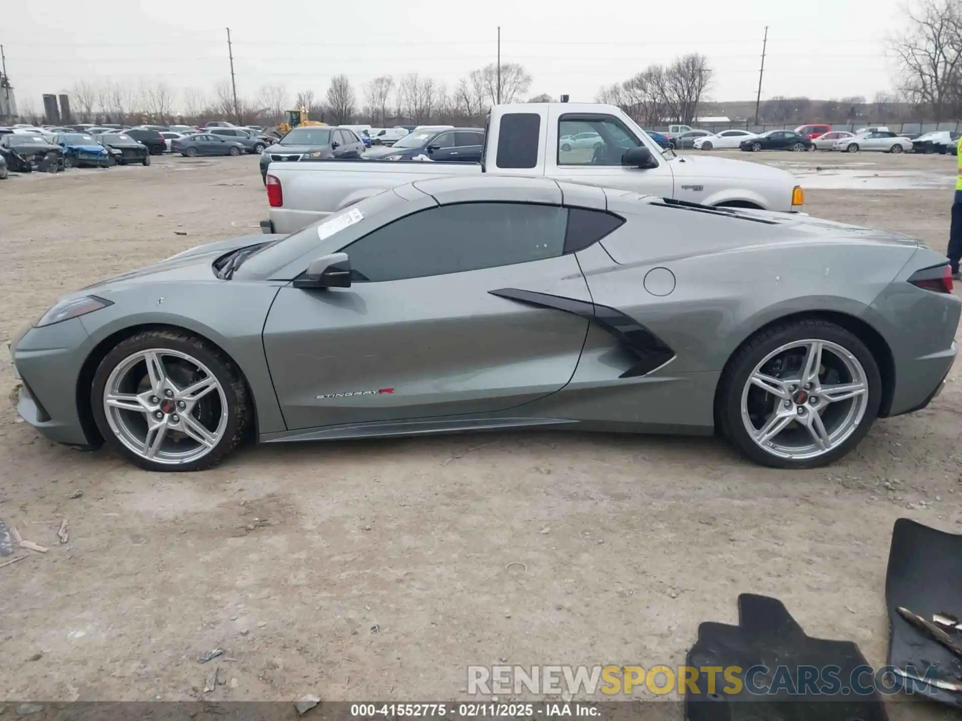 14 Photograph of a damaged car 1G1YB2D41R5105757 CHEVROLET CORVETTE STINGRAY 2024