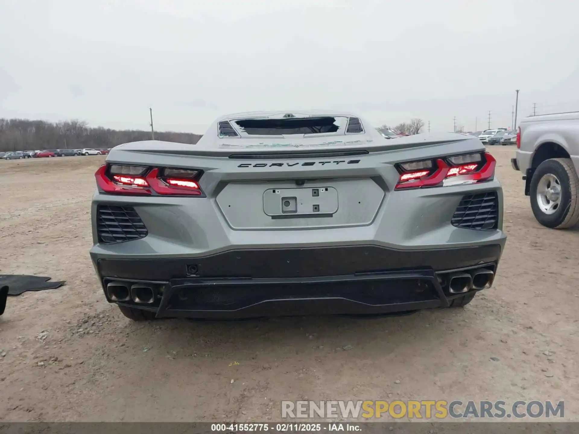 16 Photograph of a damaged car 1G1YB2D41R5105757 CHEVROLET CORVETTE STINGRAY 2024