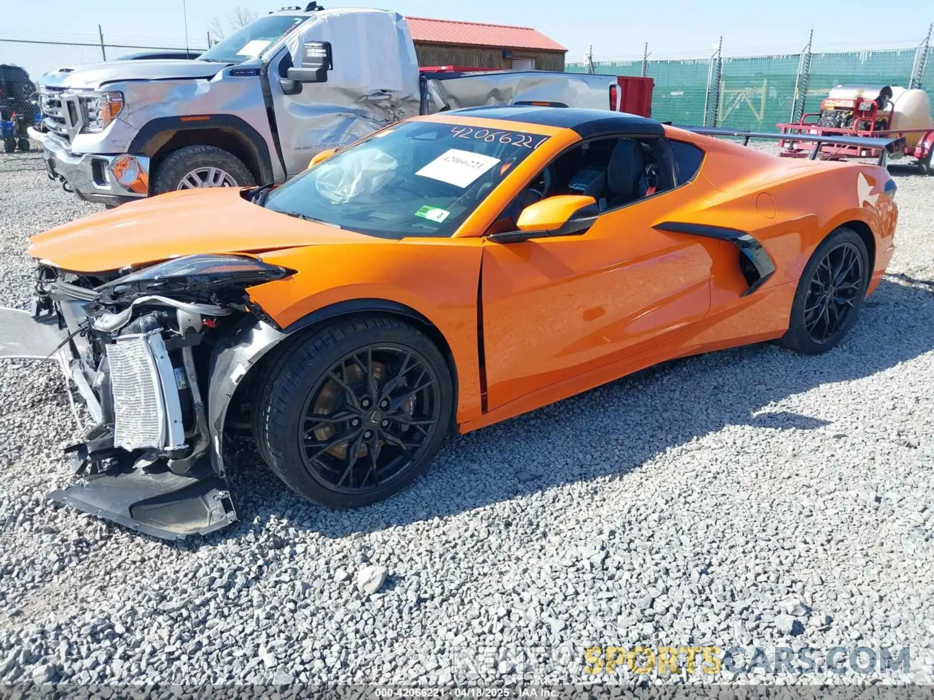 2 Photograph of a damaged car 1G1YB2D41R5115236 CHEVROLET CORVETTE STINGRAY 2024