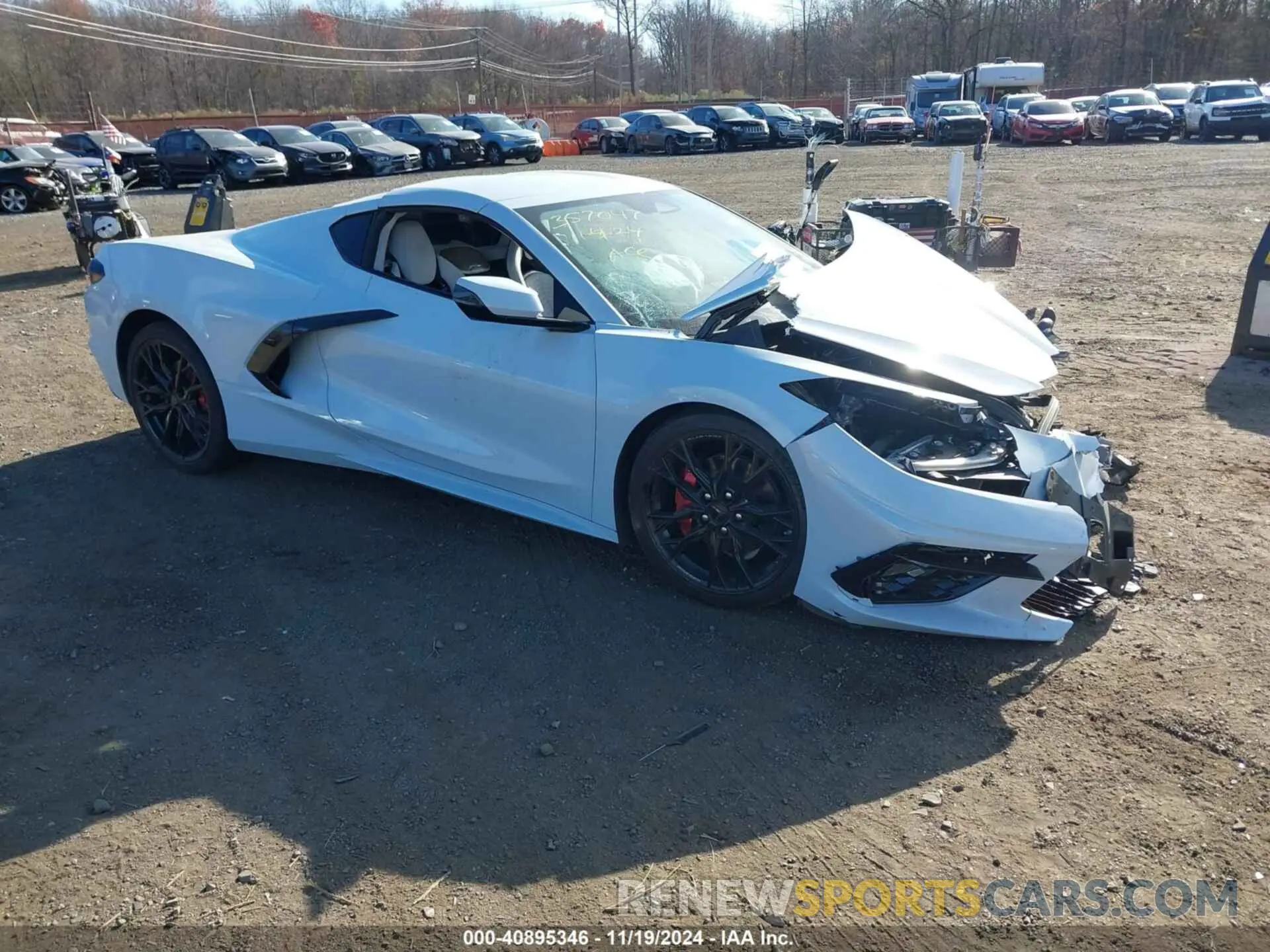 1 Photograph of a damaged car 1G1YC2D4XR5107665 CHEVROLET CORVETTE STINGRAY 2024
