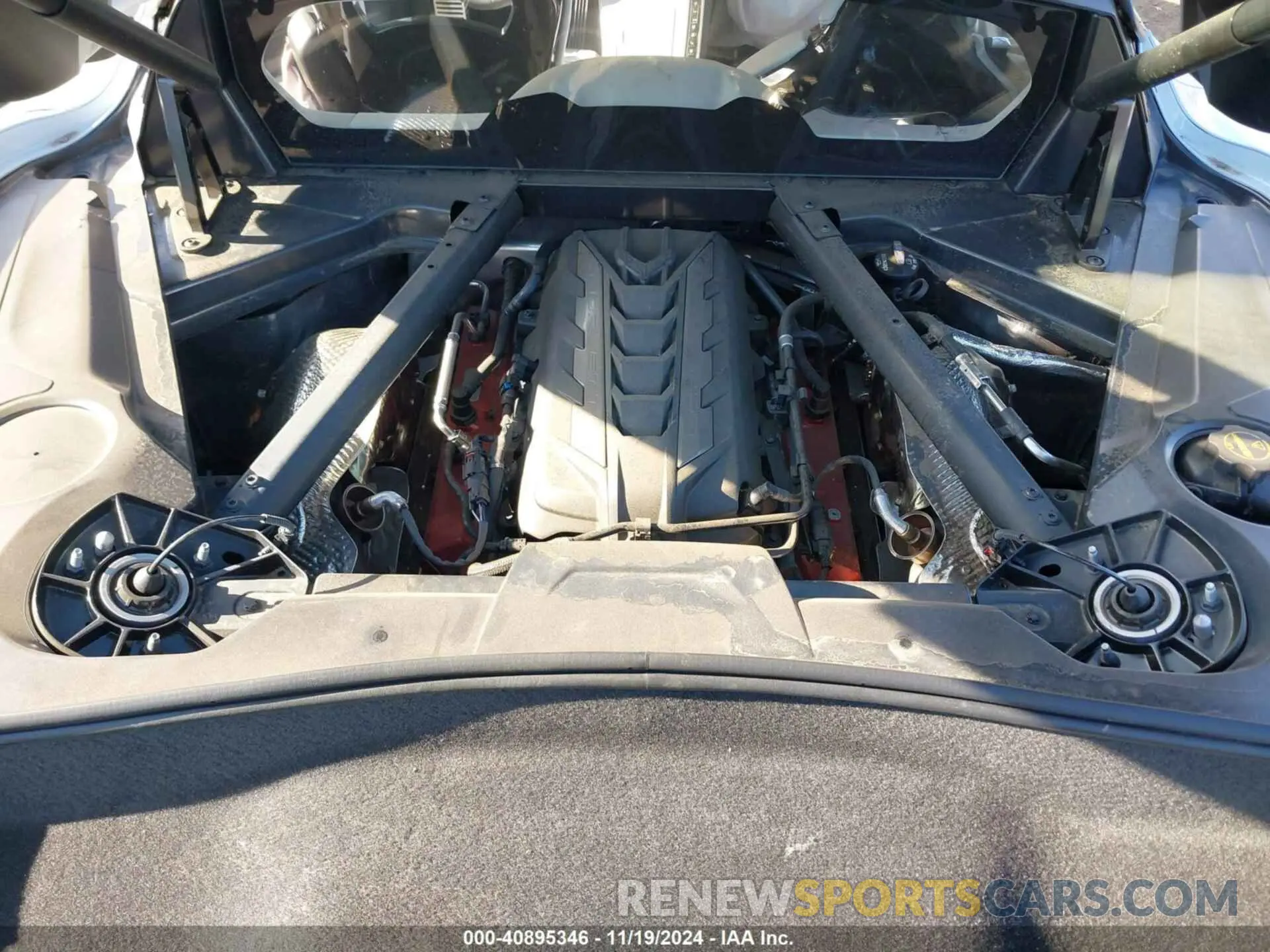10 Photograph of a damaged car 1G1YC2D4XR5107665 CHEVROLET CORVETTE STINGRAY 2024