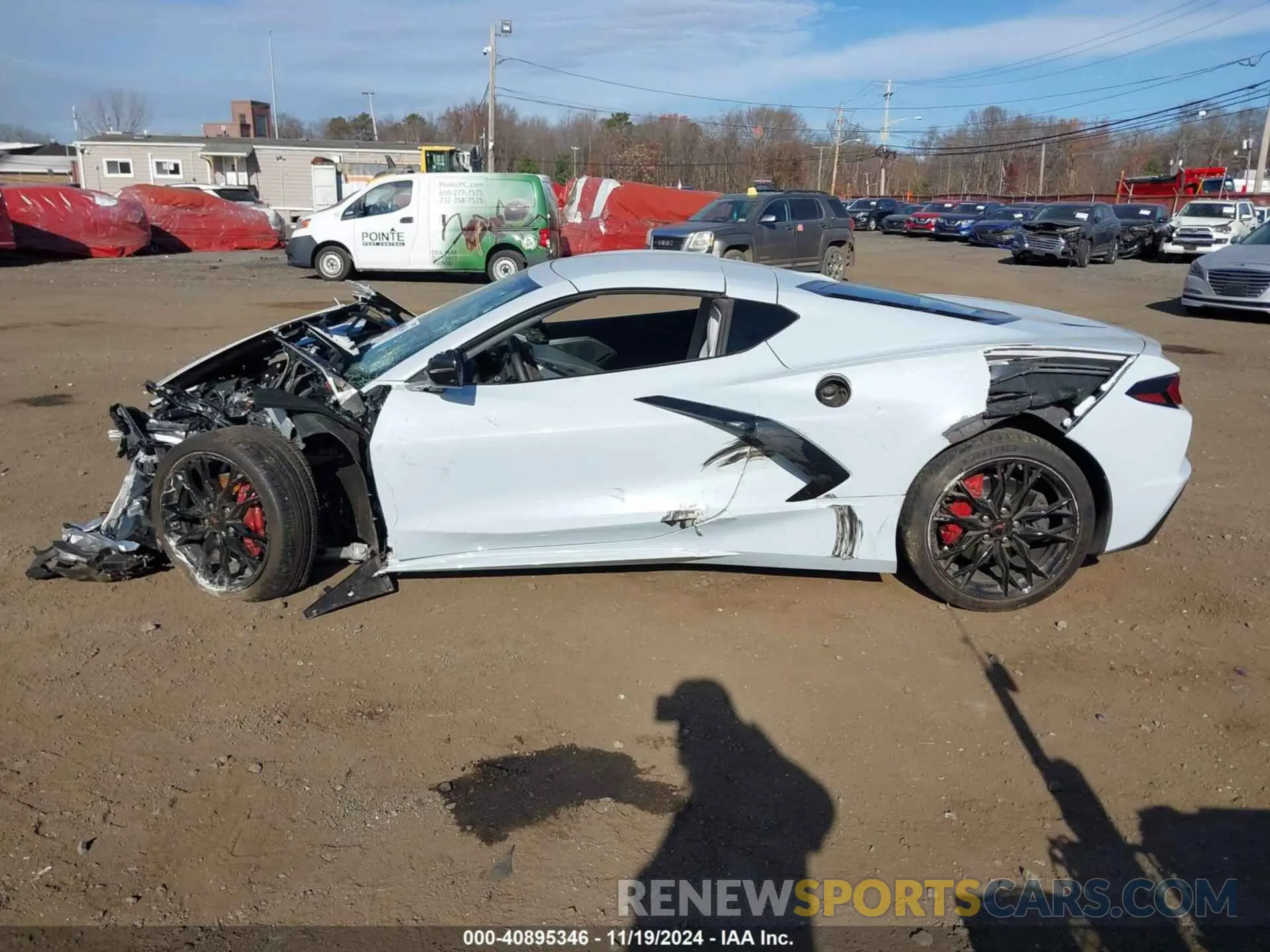 13 Photograph of a damaged car 1G1YC2D4XR5107665 CHEVROLET CORVETTE STINGRAY 2024