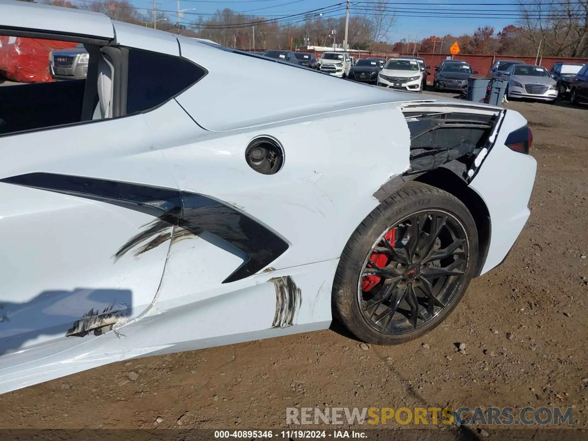 16 Photograph of a damaged car 1G1YC2D4XR5107665 CHEVROLET CORVETTE STINGRAY 2024