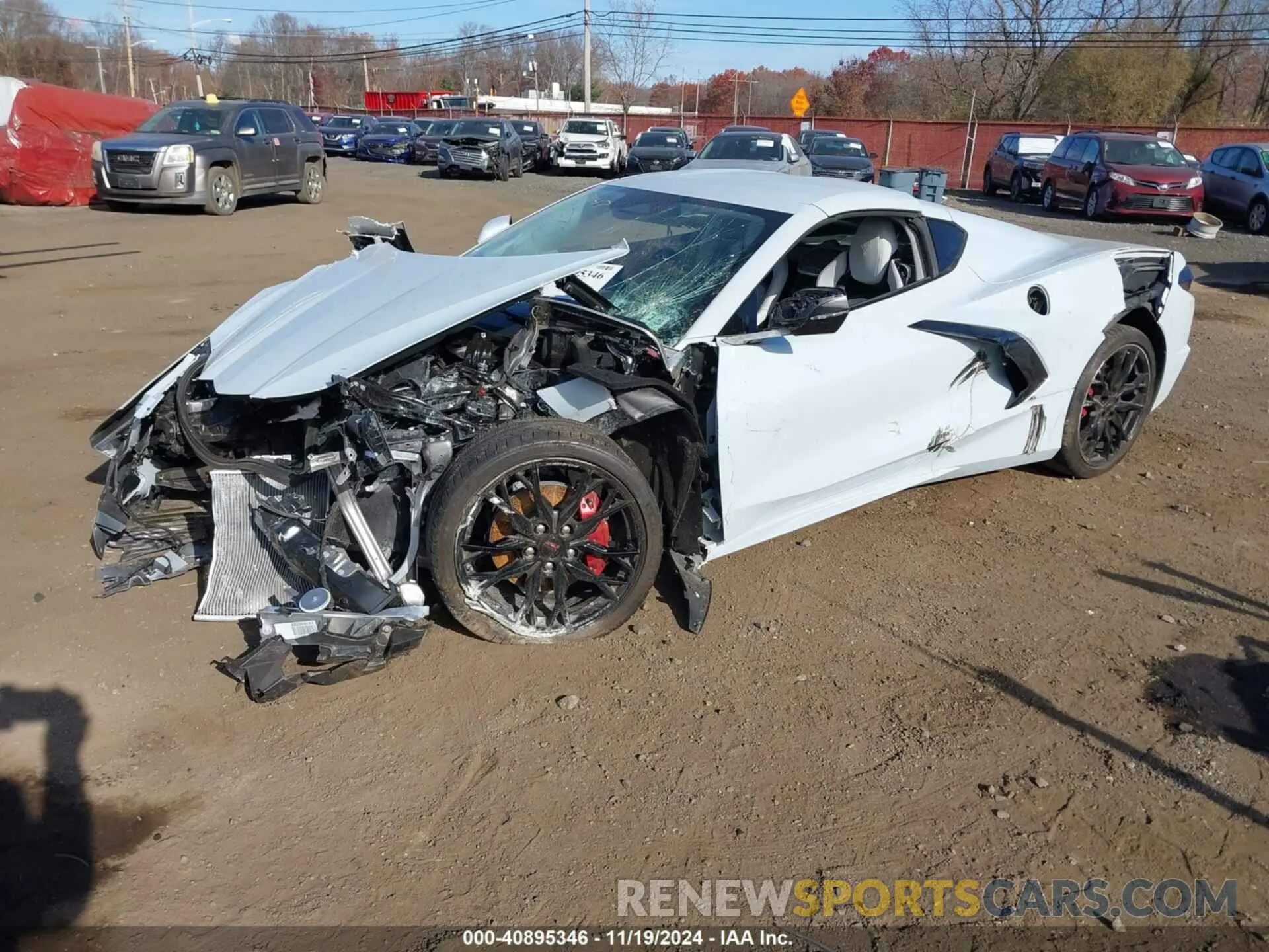 2 Photograph of a damaged car 1G1YC2D4XR5107665 CHEVROLET CORVETTE STINGRAY 2024