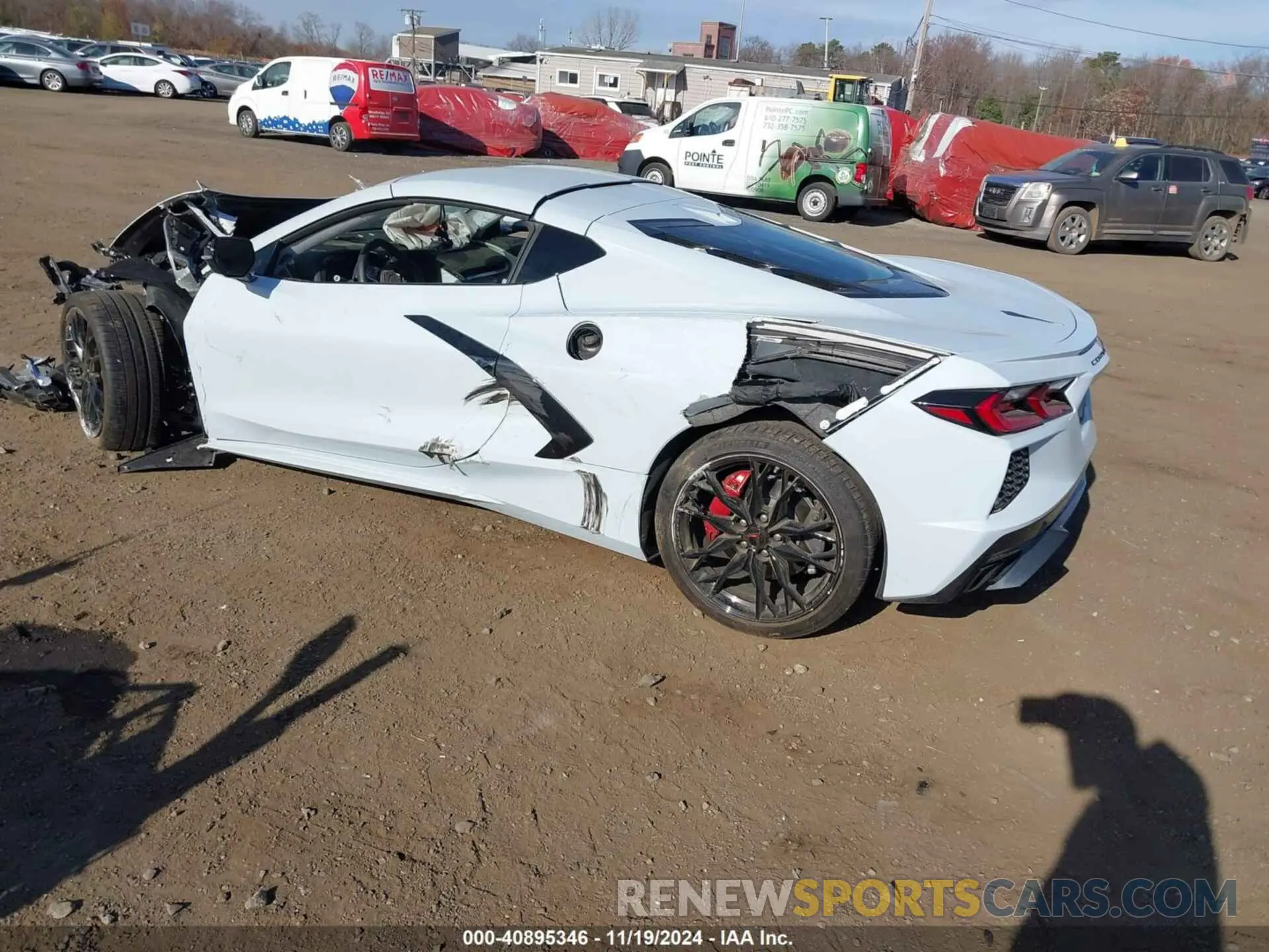 3 Photograph of a damaged car 1G1YC2D4XR5107665 CHEVROLET CORVETTE STINGRAY 2024