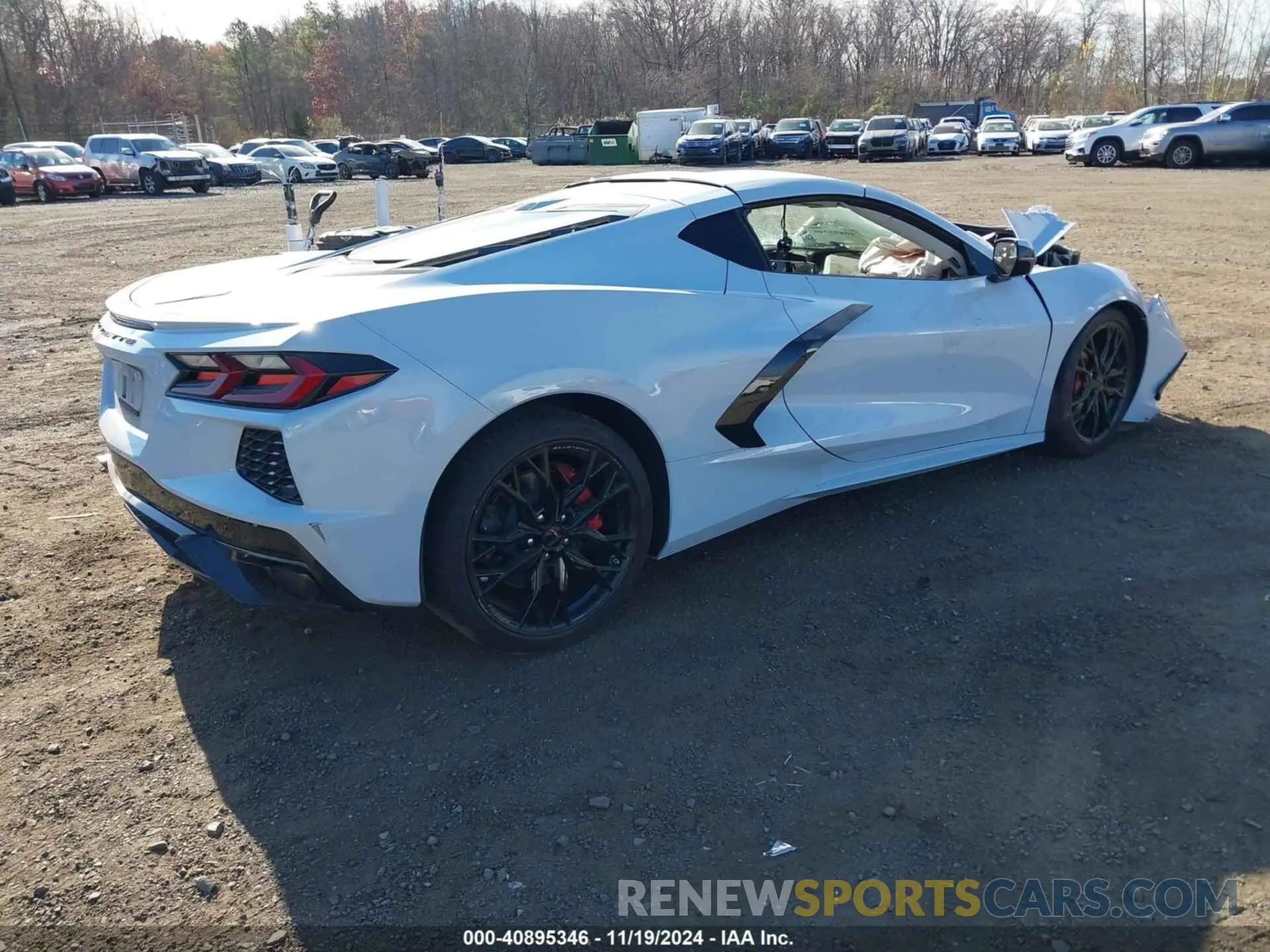 4 Photograph of a damaged car 1G1YC2D4XR5107665 CHEVROLET CORVETTE STINGRAY 2024