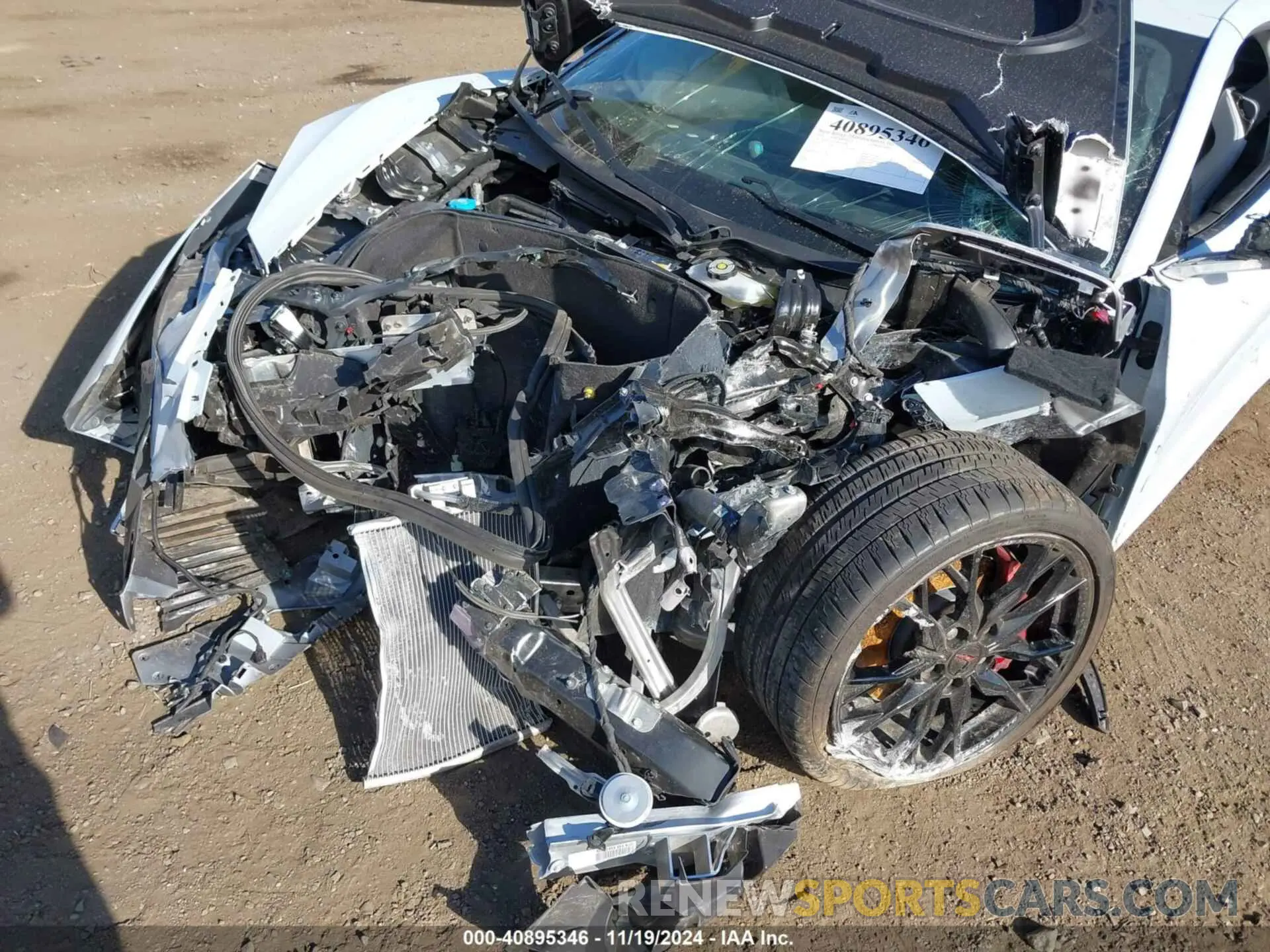 6 Photograph of a damaged car 1G1YC2D4XR5107665 CHEVROLET CORVETTE STINGRAY 2024