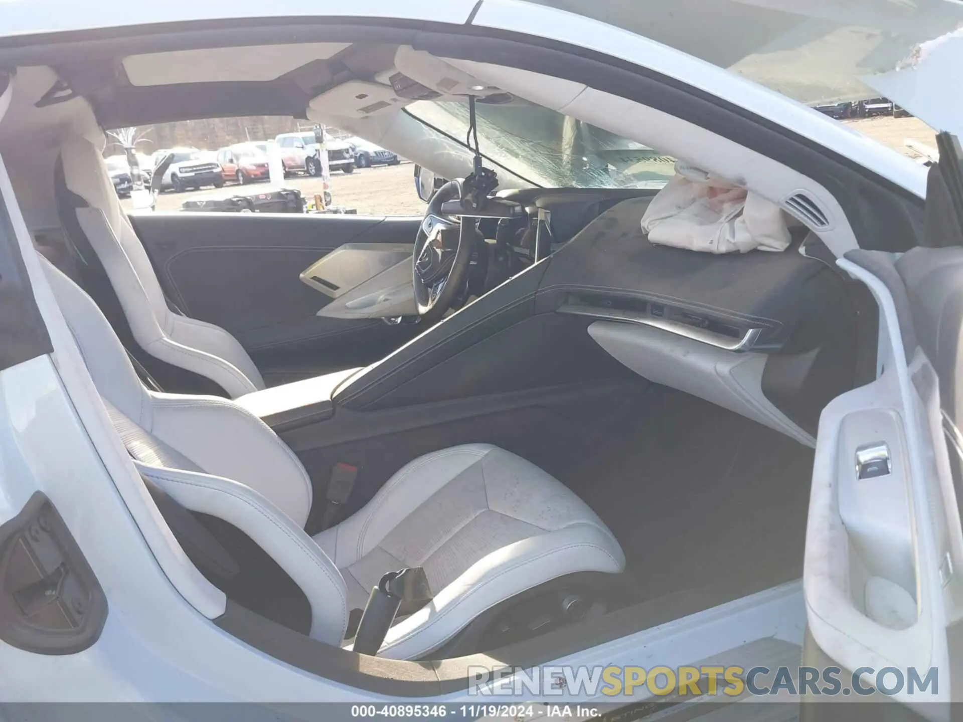 8 Photograph of a damaged car 1G1YC2D4XR5107665 CHEVROLET CORVETTE STINGRAY 2024