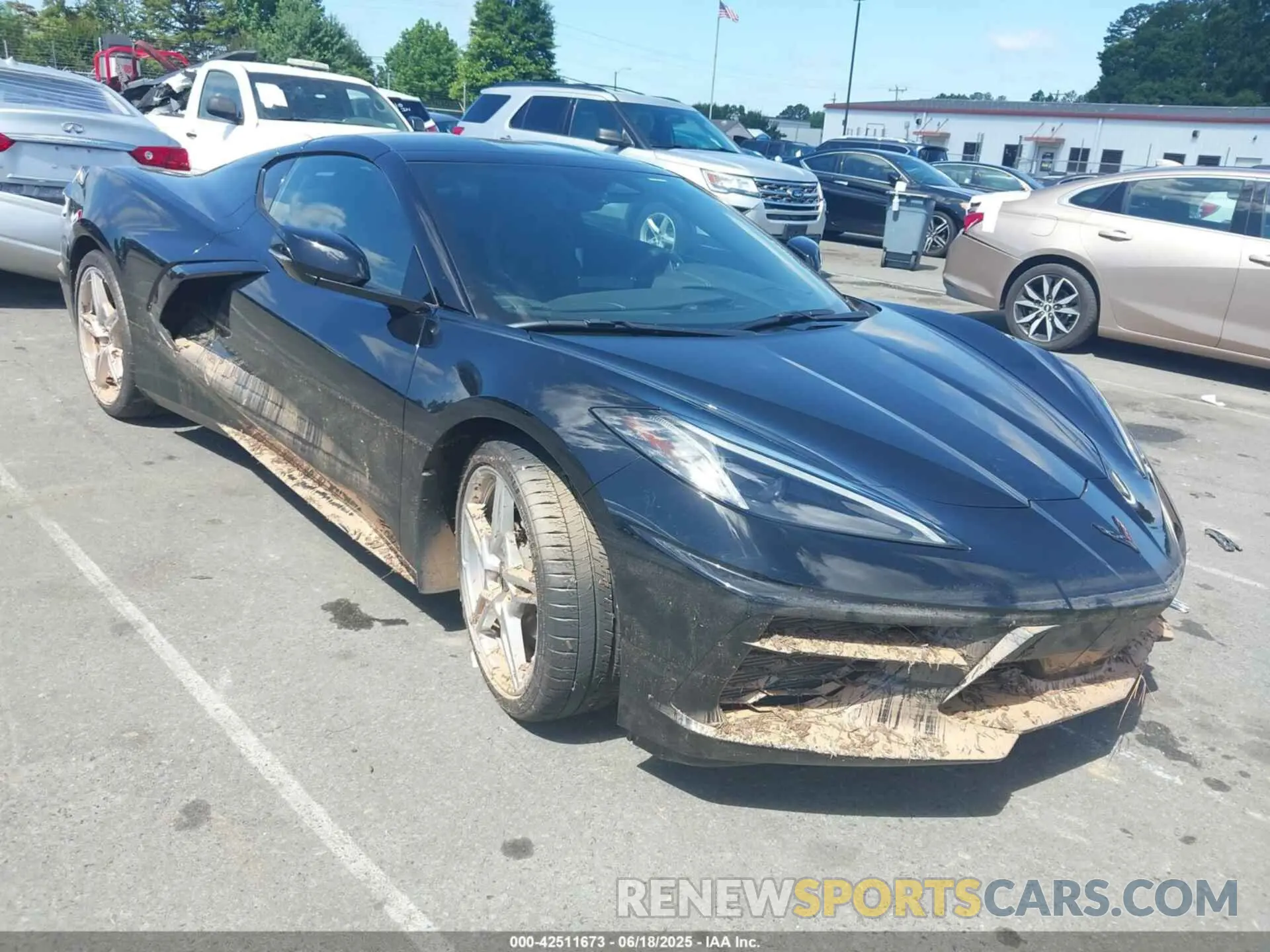 1 Photograph of a damaged car 1G1YA2D44S5109827 CHEVROLET CORVETTE STINGRAY 2025