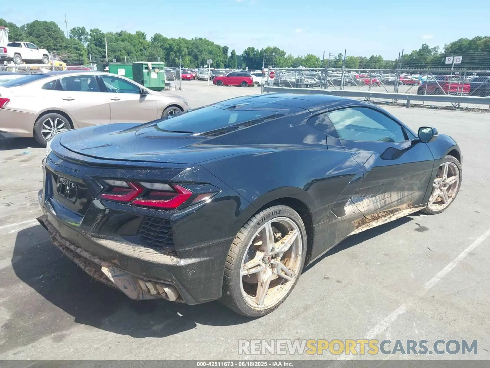 4 Photograph of a damaged car 1G1YA2D44S5109827 CHEVROLET CORVETTE STINGRAY 2025