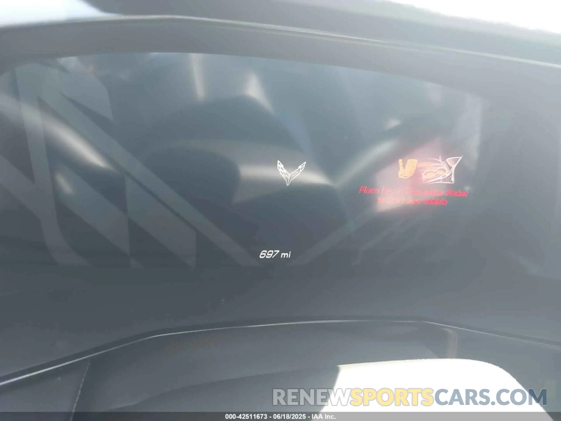 7 Photograph of a damaged car 1G1YA2D44S5109827 CHEVROLET CORVETTE STINGRAY 2025
