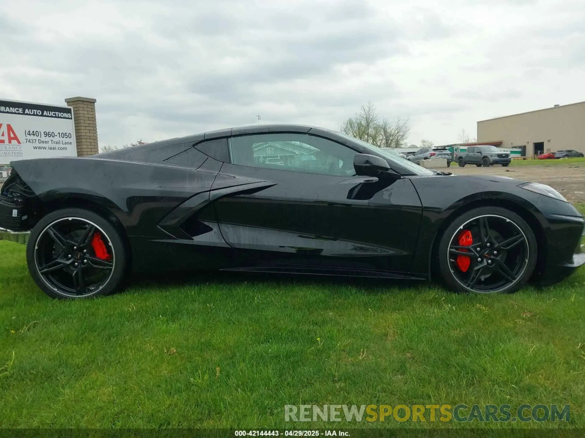14 Photograph of a damaged car 1G1YB2D44S5100705 CHEVROLET CORVETTE STINGRAY 2025