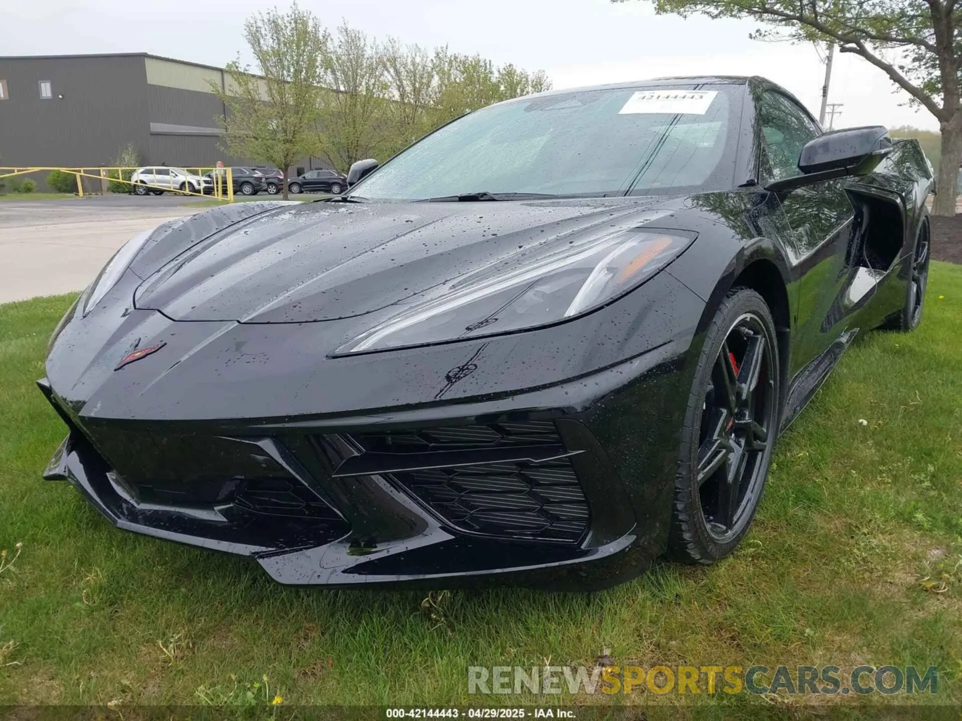 2 Photograph of a damaged car 1G1YB2D44S5100705 CHEVROLET CORVETTE STINGRAY 2025