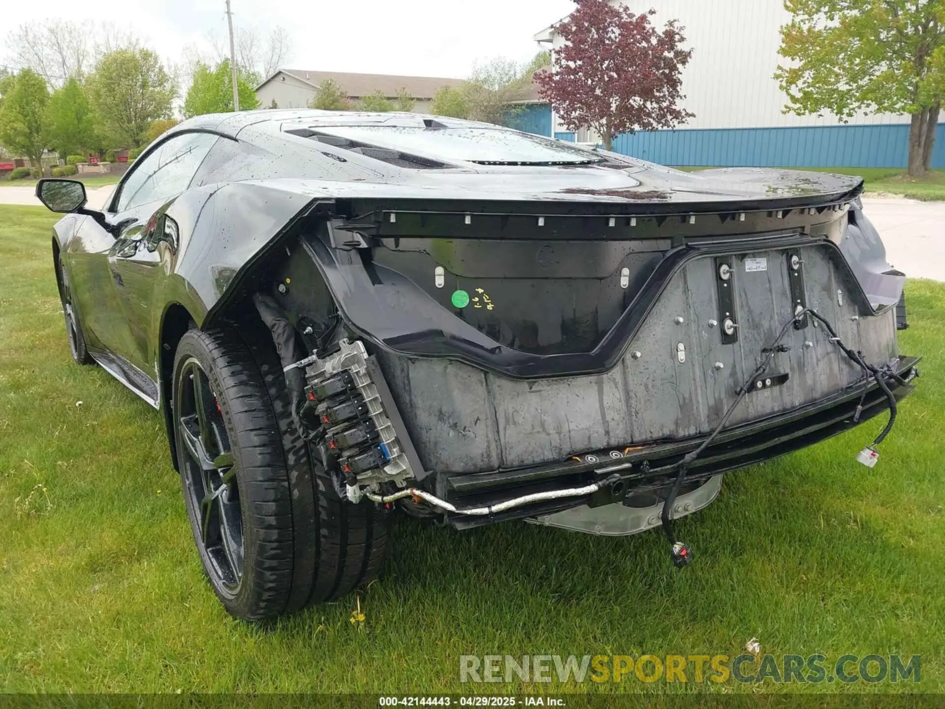3 Photograph of a damaged car 1G1YB2D44S5100705 CHEVROLET CORVETTE STINGRAY 2025