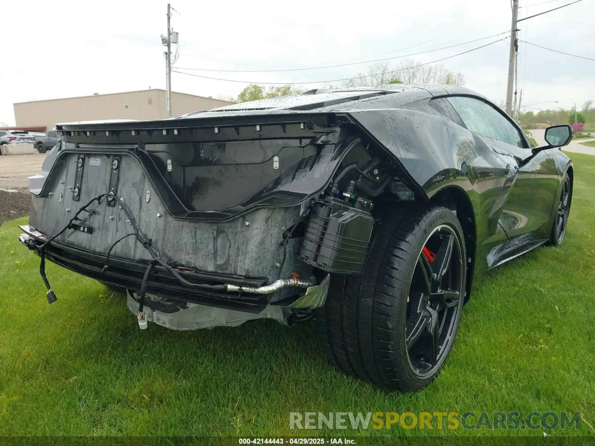 4 Photograph of a damaged car 1G1YB2D44S5100705 CHEVROLET CORVETTE STINGRAY 2025