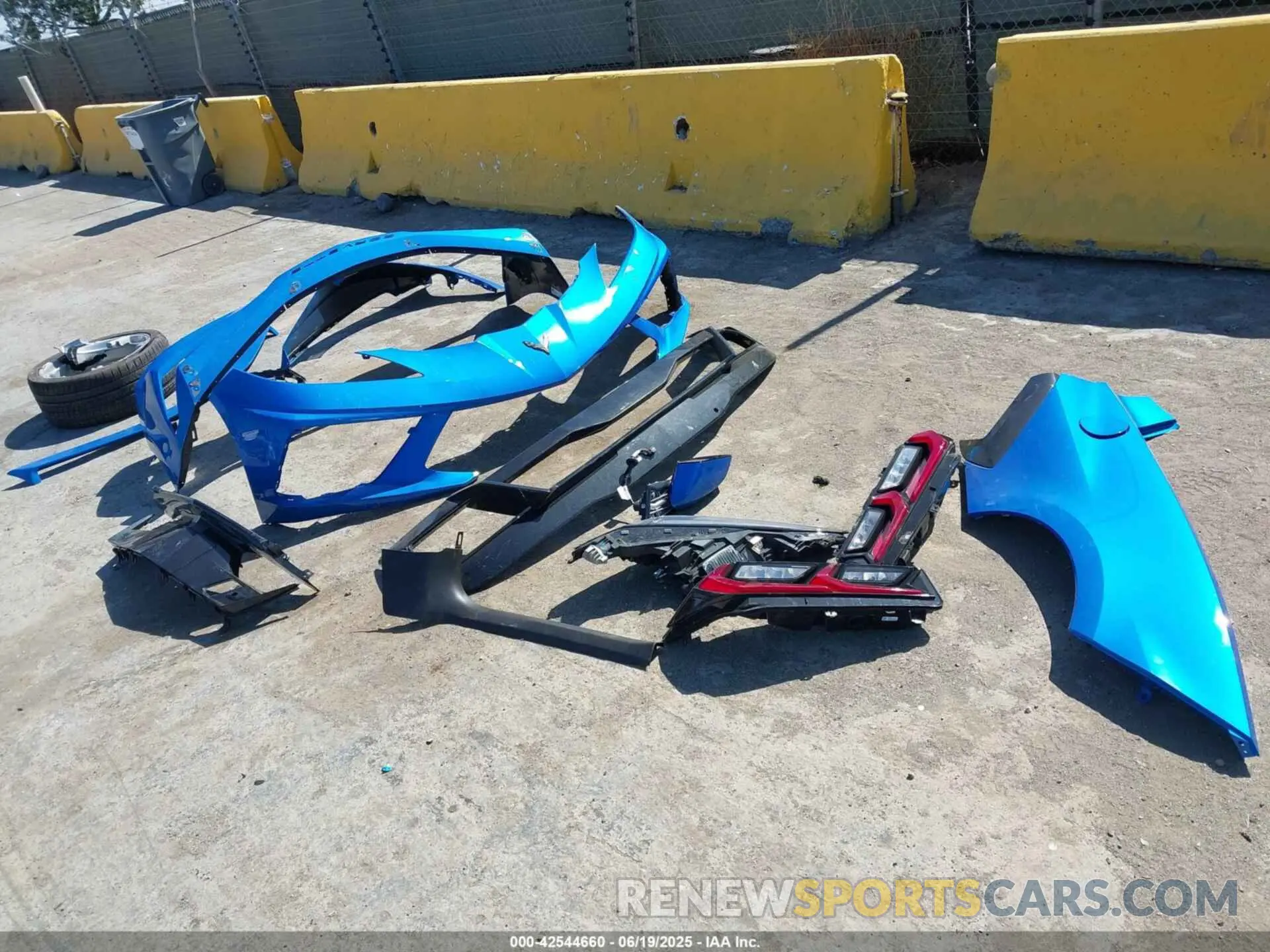 12 Photograph of a damaged car 1G1YB3D48S5103760 CHEVROLET CORVETTE STINGRAY 2025