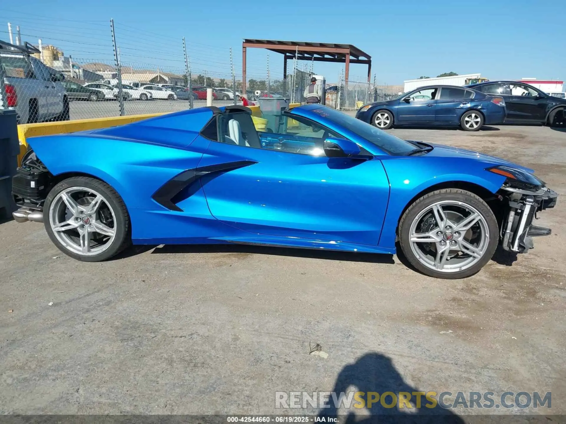 14 Photograph of a damaged car 1G1YB3D48S5103760 CHEVROLET CORVETTE STINGRAY 2025