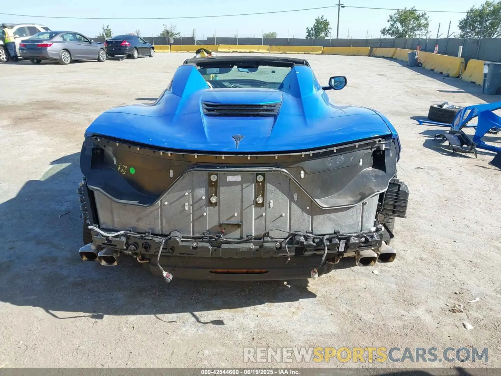 17 Photograph of a damaged car 1G1YB3D48S5103760 CHEVROLET CORVETTE STINGRAY 2025