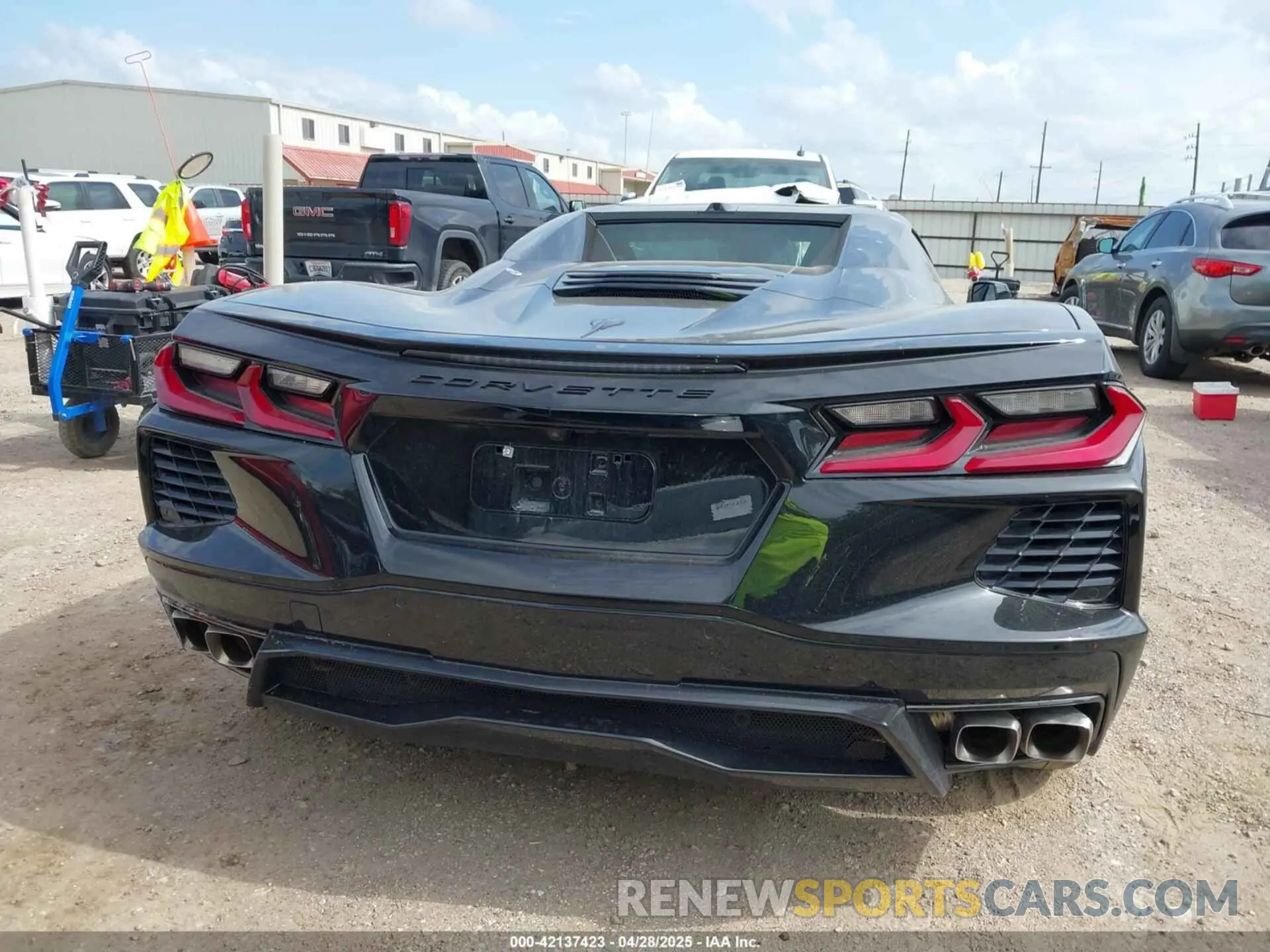 16 Photograph of a damaged car 1G1YC3D47S5106663 CHEVROLET CORVETTE STINGRAY 2025