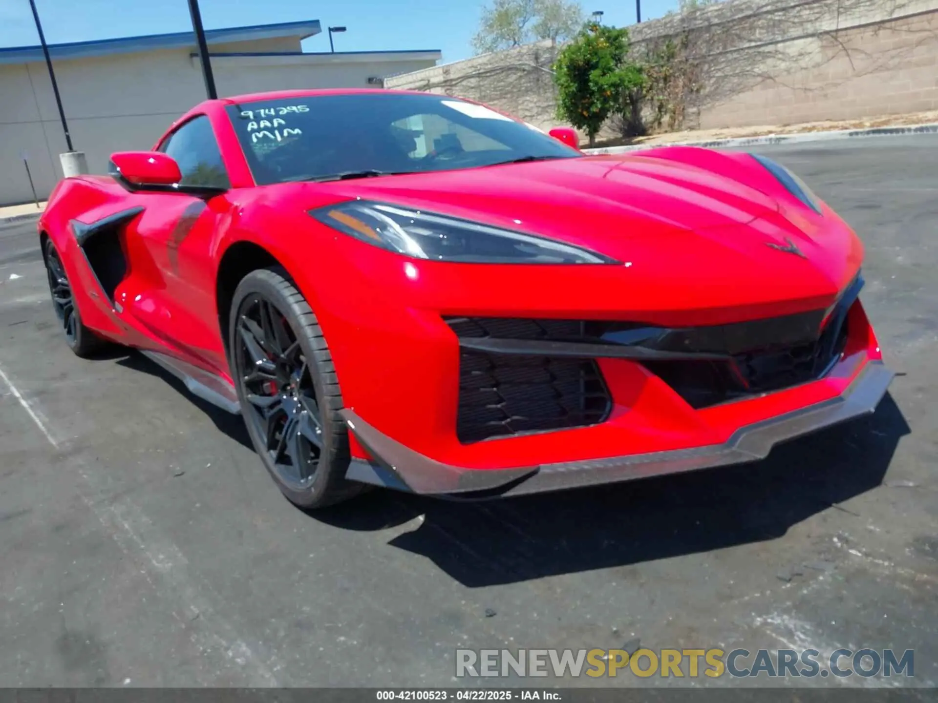 1 Photograph of a damaged car 1G1YF2D38P5600126 CHEVROLET CORVETTE Z06 2023