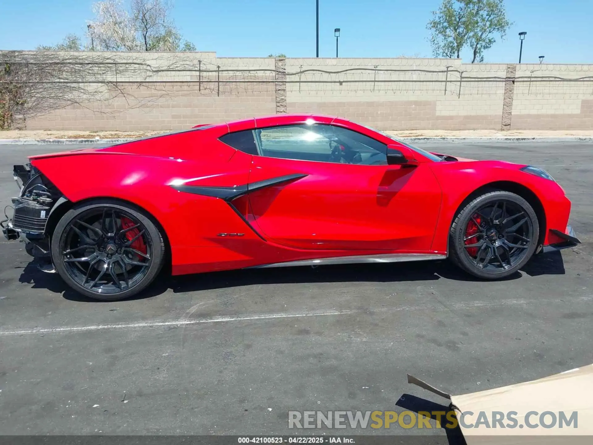 14 Photograph of a damaged car 1G1YF2D38P5600126 CHEVROLET CORVETTE Z06 2023