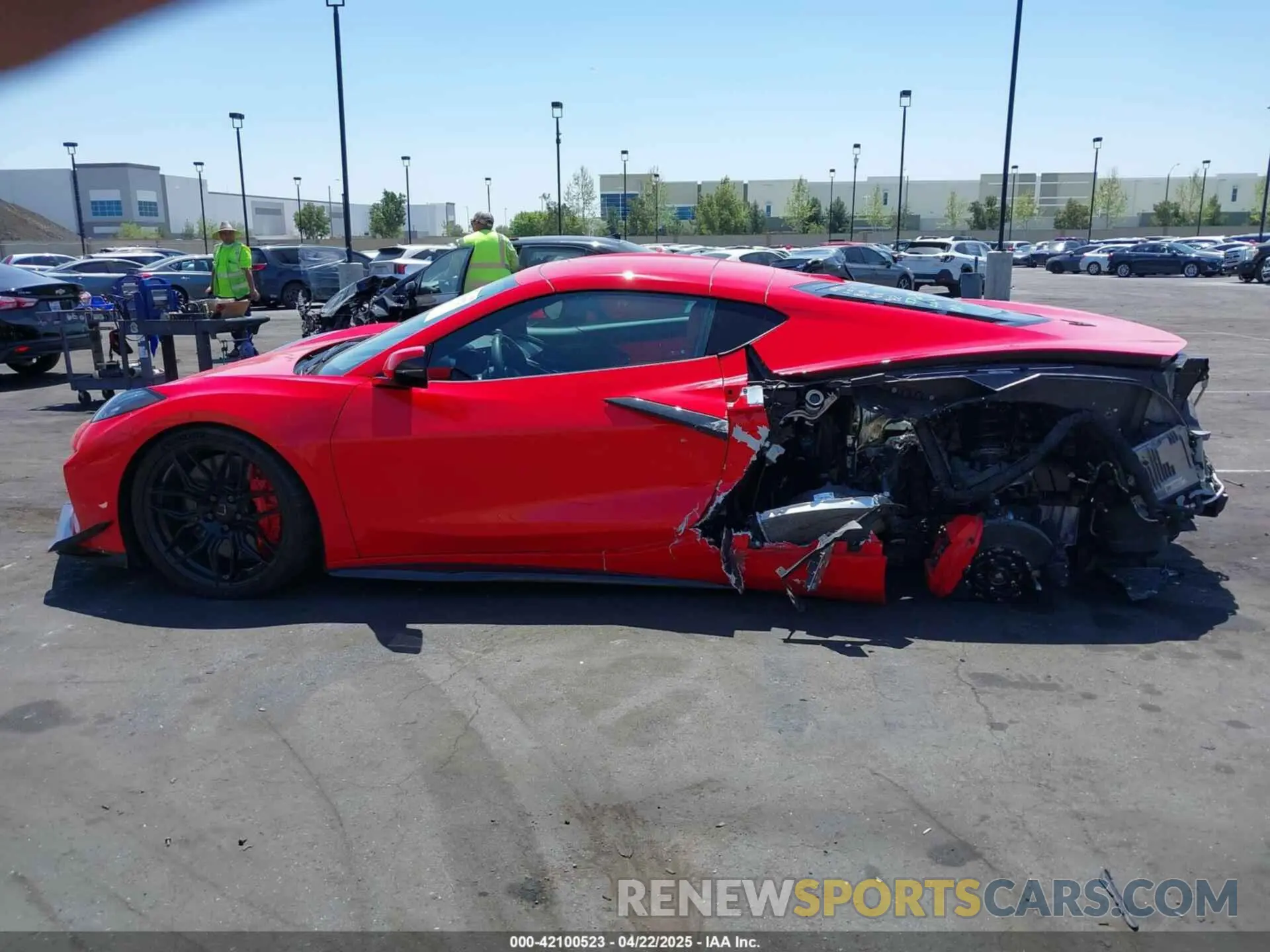 15 Photograph of a damaged car 1G1YF2D38P5600126 CHEVROLET CORVETTE Z06 2023