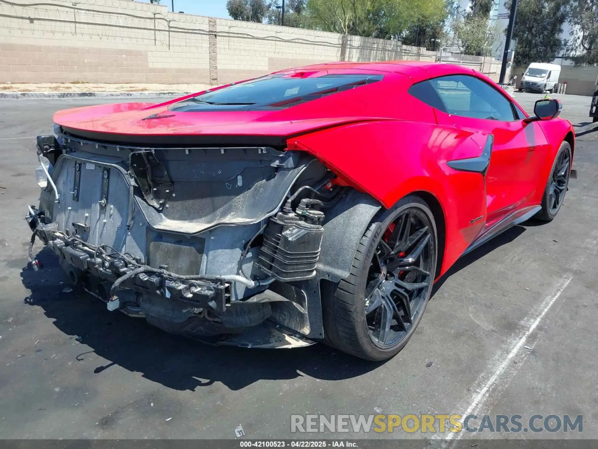 4 Photograph of a damaged car 1G1YF2D38P5600126 CHEVROLET CORVETTE Z06 2023