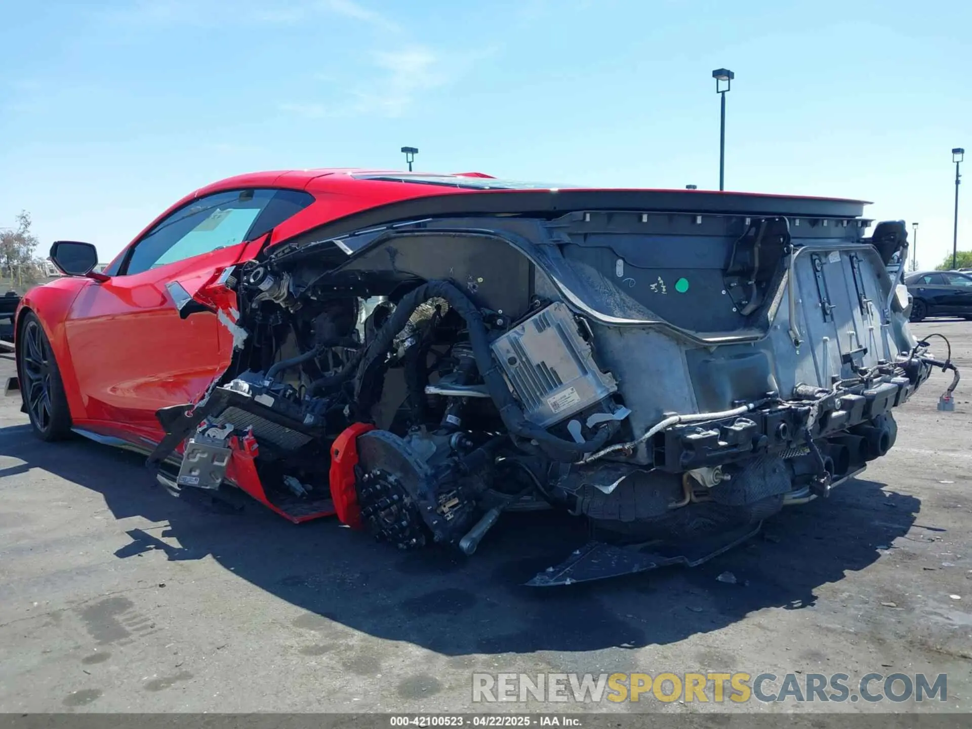 6 Photograph of a damaged car 1G1YF2D38P5600126 CHEVROLET CORVETTE Z06 2023