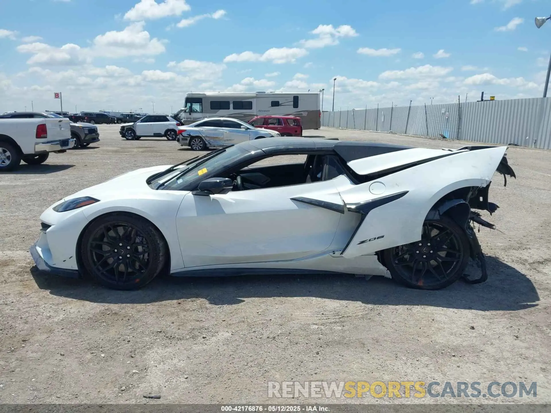 14 Photograph of a damaged car 1G1YF3D37P5603363 CHEVROLET CORVETTE Z06 2023
