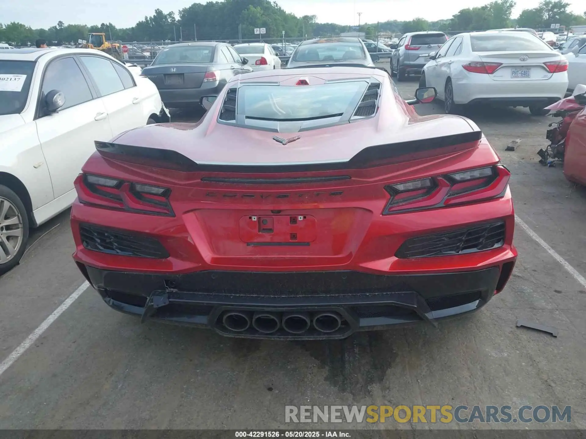 17 Photograph of a damaged car 1G1YE2D35R5605516 CHEVROLET CORVETTE Z06 2024