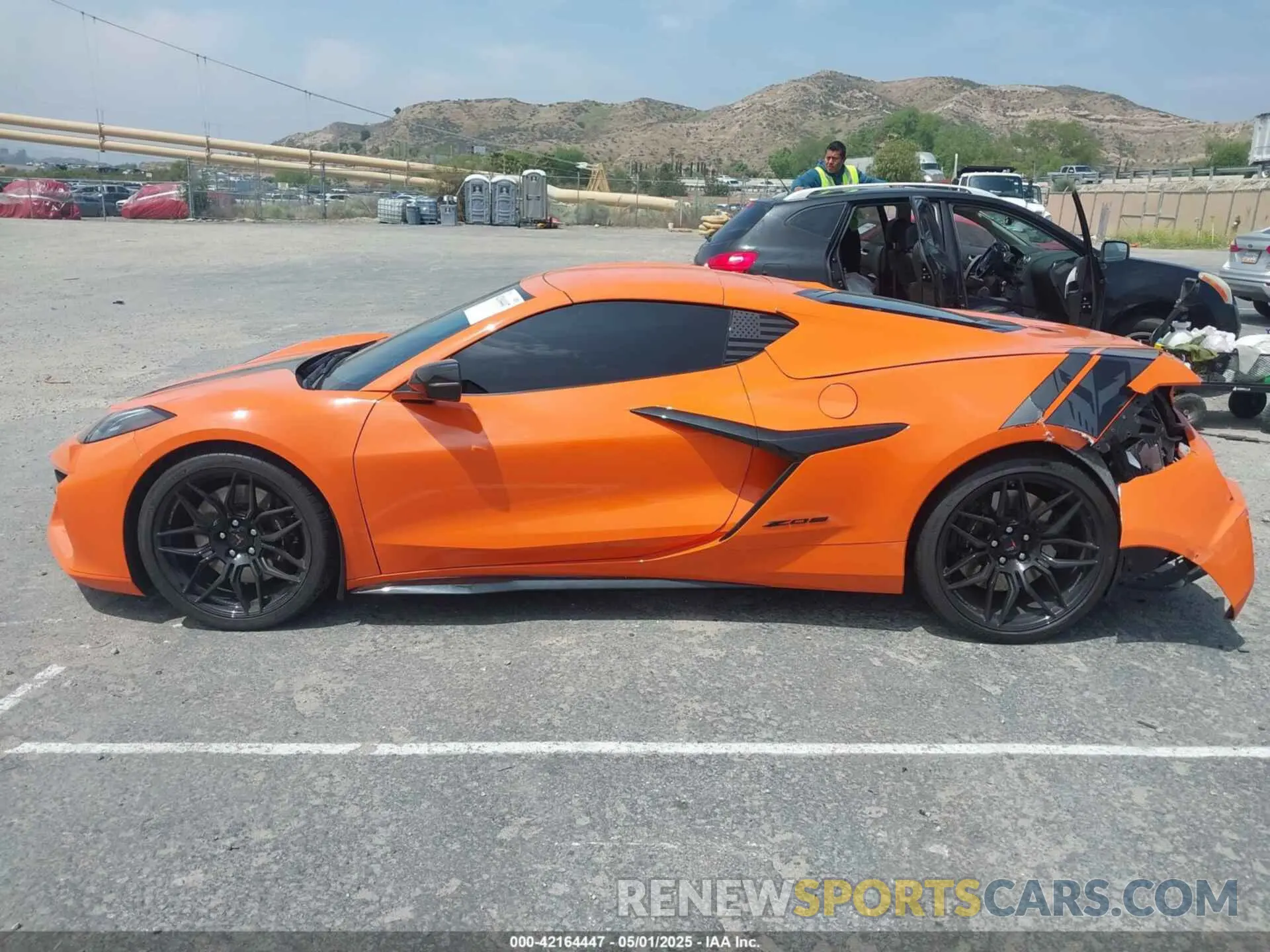 13 Photograph of a damaged car 1G1YE2D3XR5604152 CHEVROLET CORVETTE Z06 2024