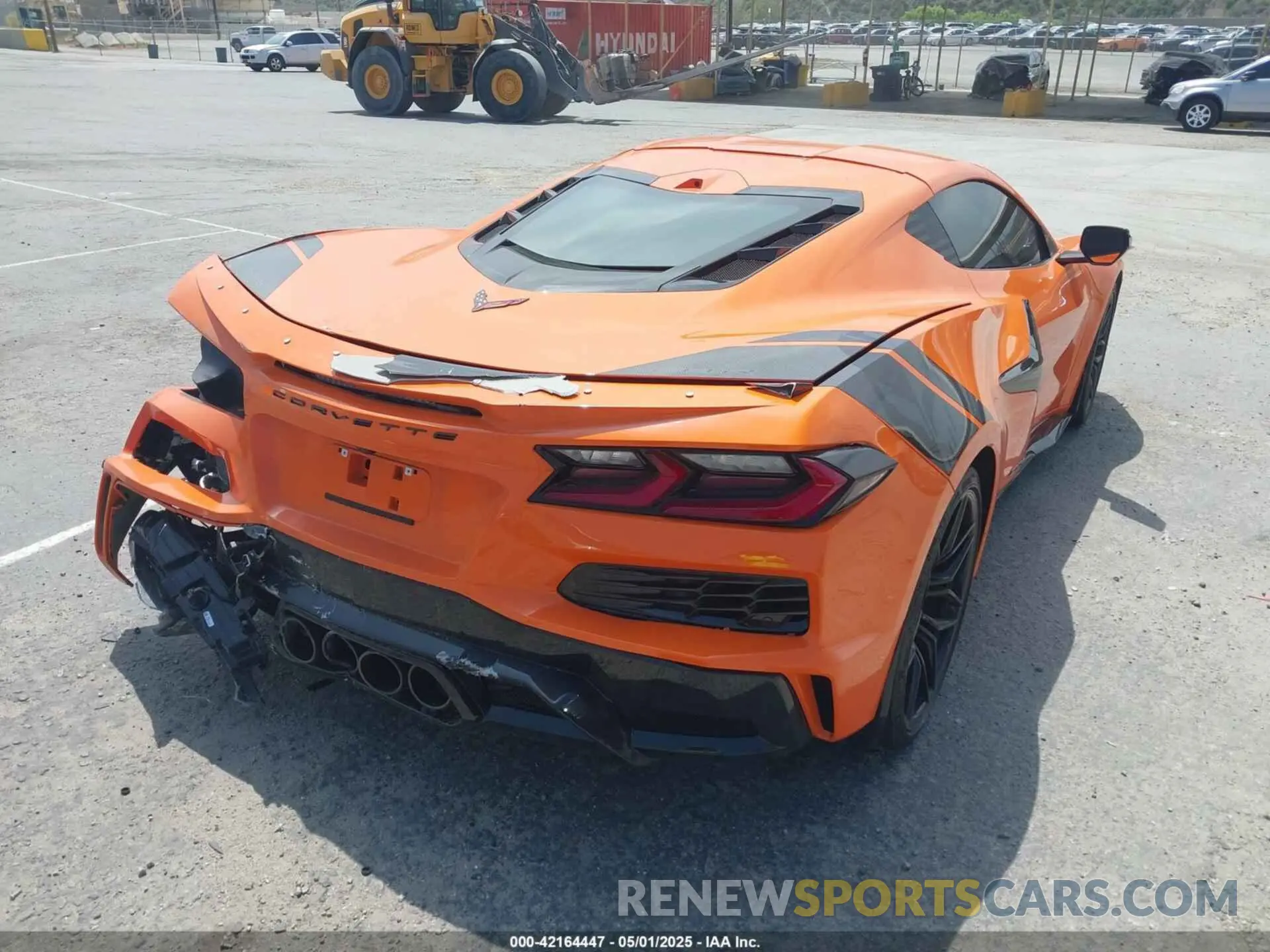 4 Photograph of a damaged car 1G1YE2D3XR5604152 CHEVROLET CORVETTE Z06 2024