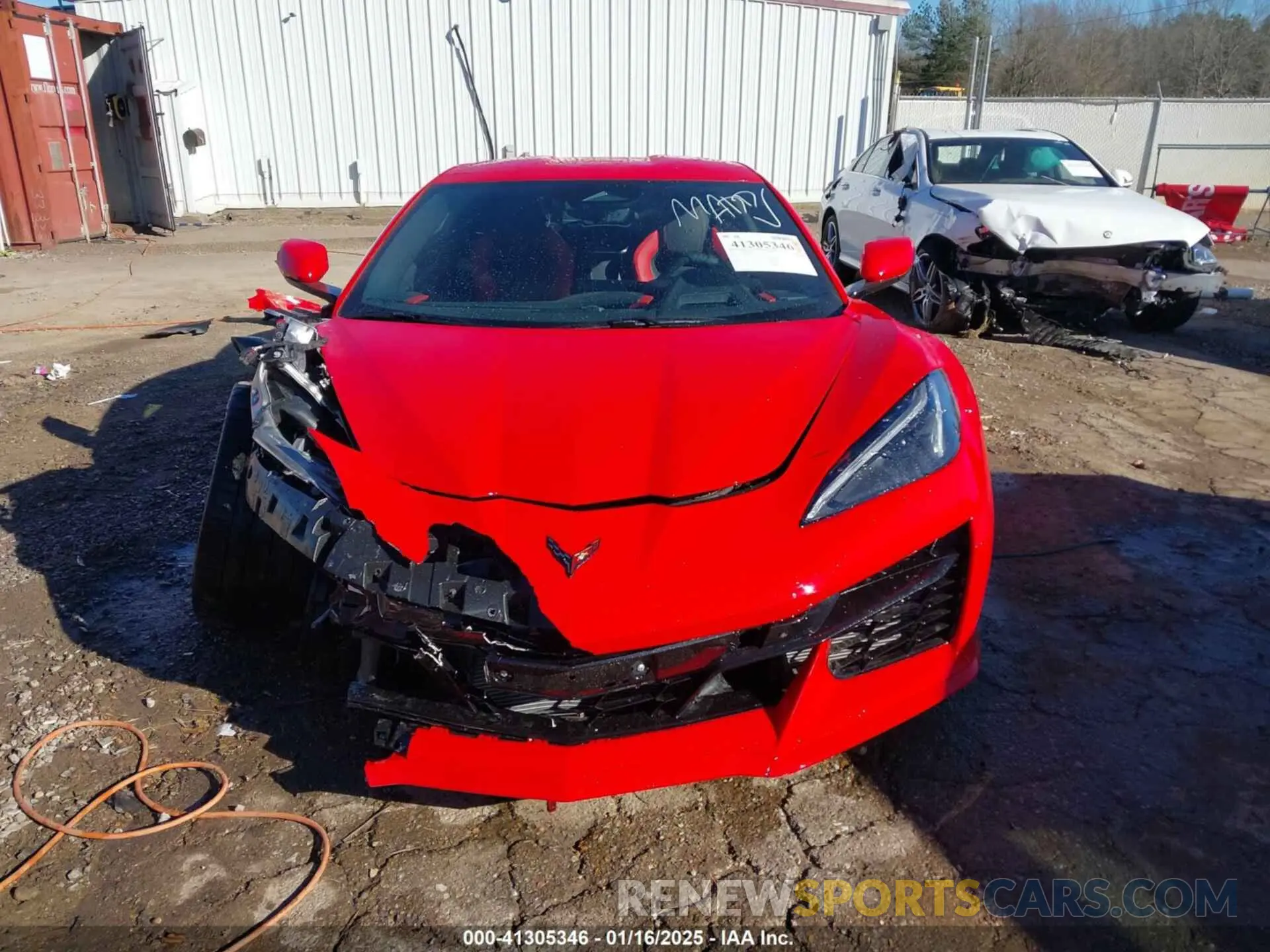 13 Photograph of a damaged car 1G1YE2D36S5600461 CHEVROLET CORVETTE Z06 2025