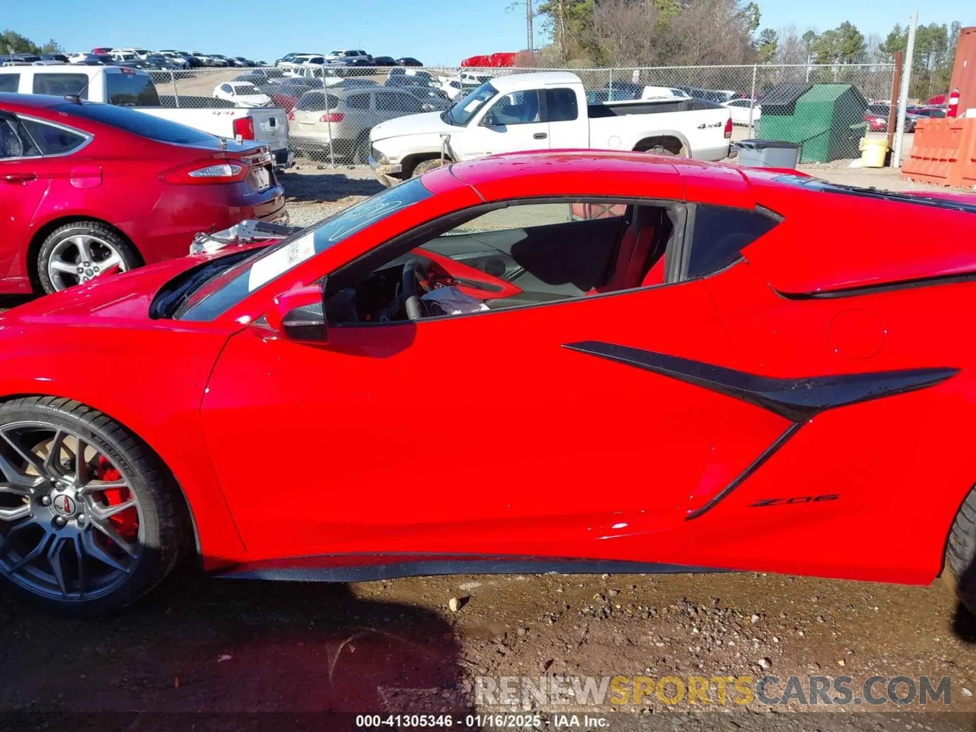 15 Photograph of a damaged car 1G1YE2D36S5600461 CHEVROLET CORVETTE Z06 2025
