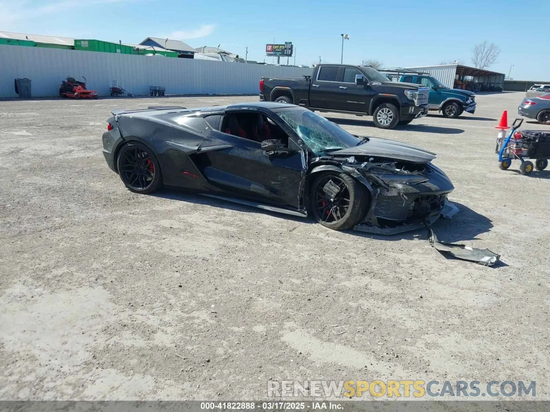 12 Photograph of a damaged car 1G1YE2D36S5601366 CHEVROLET CORVETTE Z06 2025