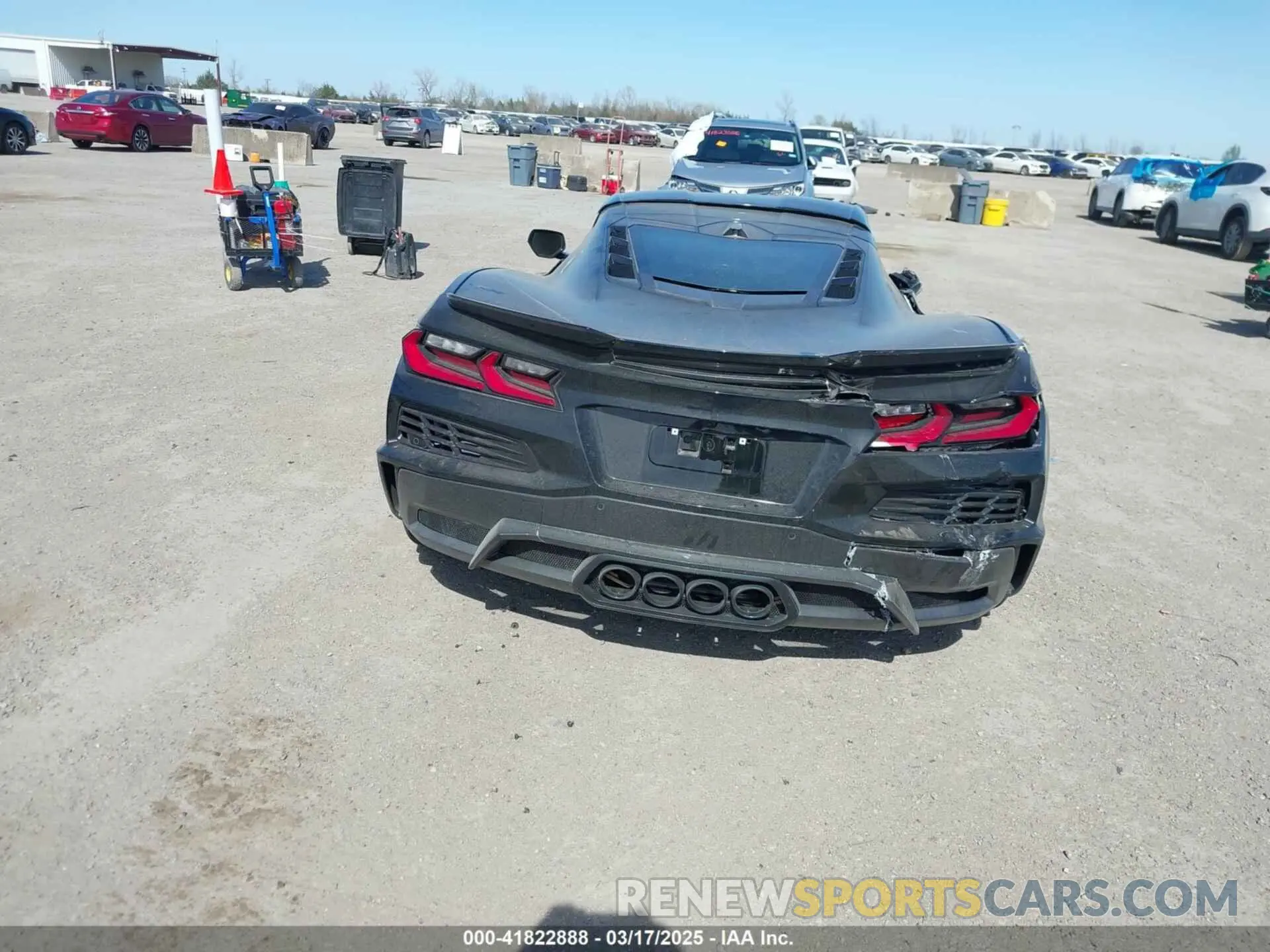 15 Photograph of a damaged car 1G1YE2D36S5601366 CHEVROLET CORVETTE Z06 2025