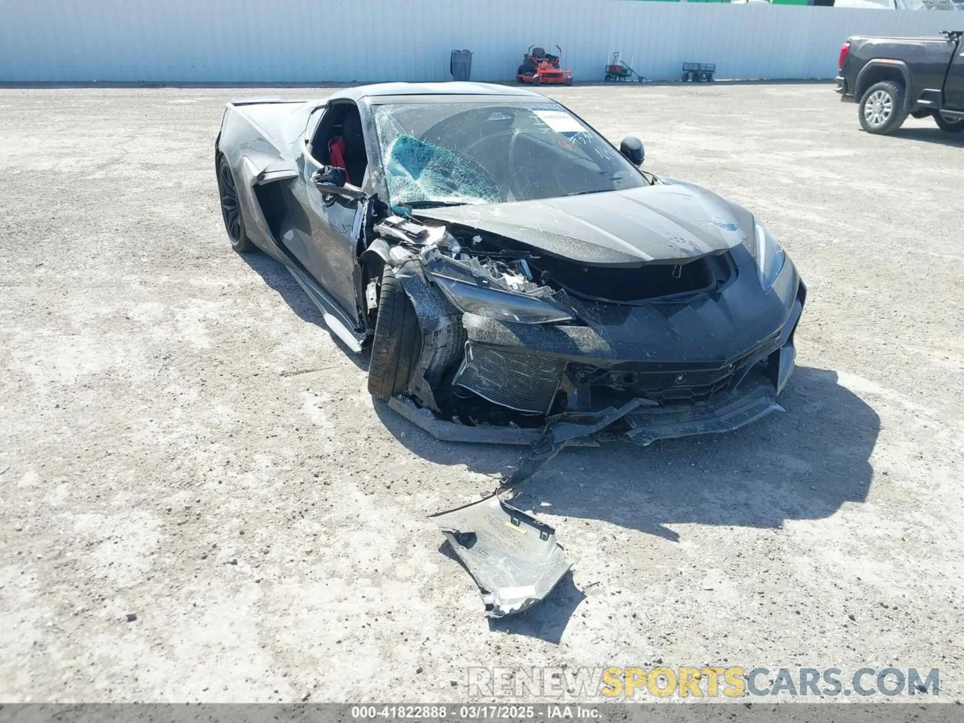 6 Photograph of a damaged car 1G1YE2D36S5601366 CHEVROLET CORVETTE Z06 2025