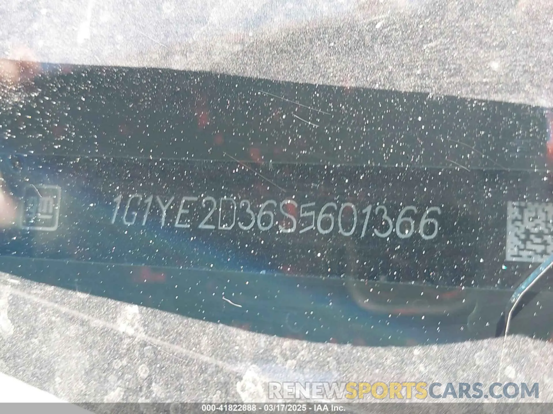 9 Photograph of a damaged car 1G1YE2D36S5601366 CHEVROLET CORVETTE Z06 2025