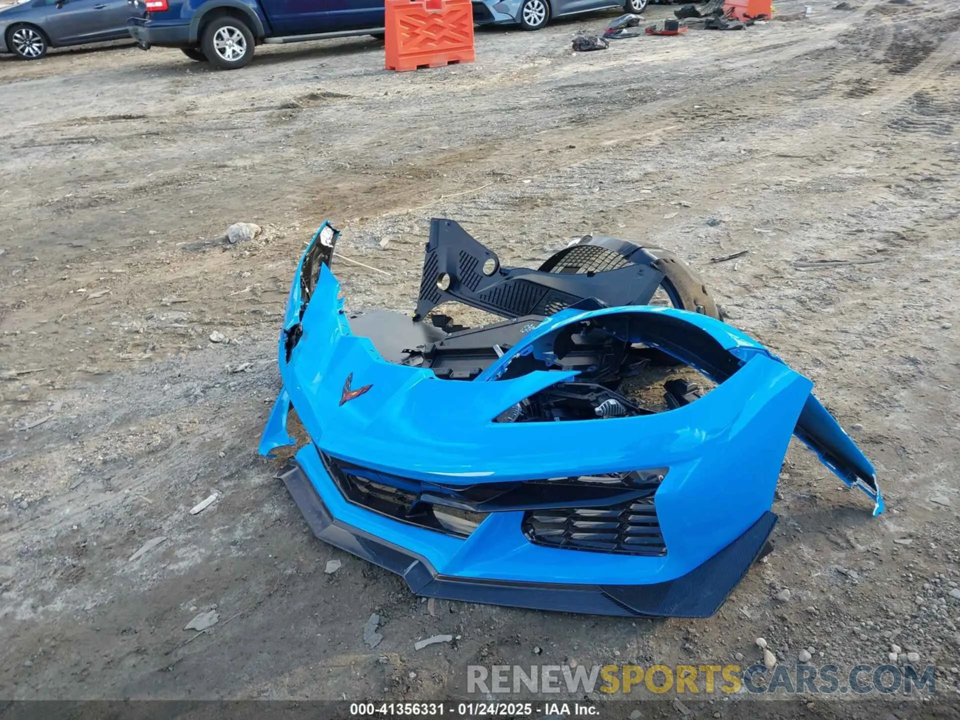 12 Photograph of a damaged car 1G1YF2D3XS5600153 CHEVROLET CORVETTE Z06 2025