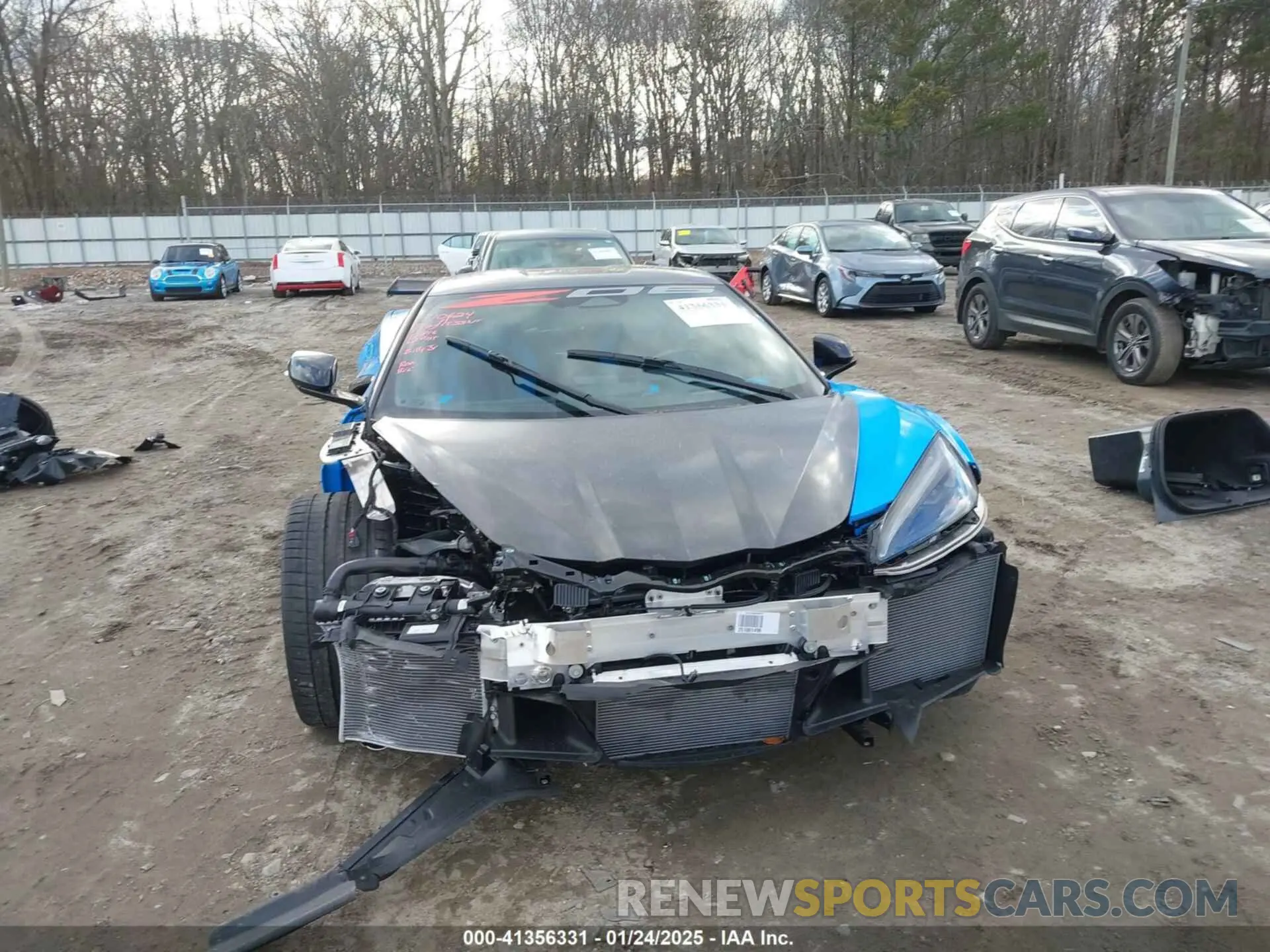 13 Photograph of a damaged car 1G1YF2D3XS5600153 CHEVROLET CORVETTE Z06 2025